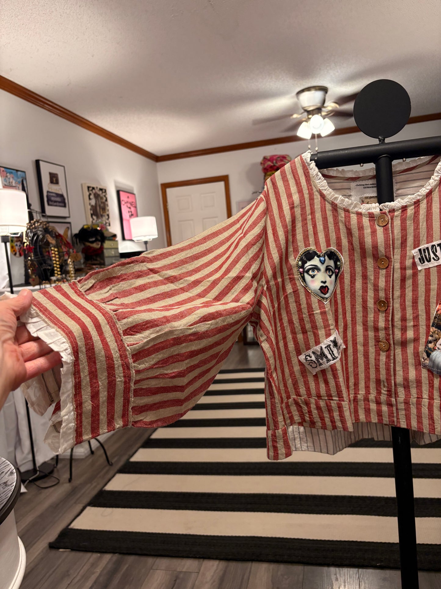 Carnival of Encouragement Top/ Jacket One Size Fits a Small to XXL