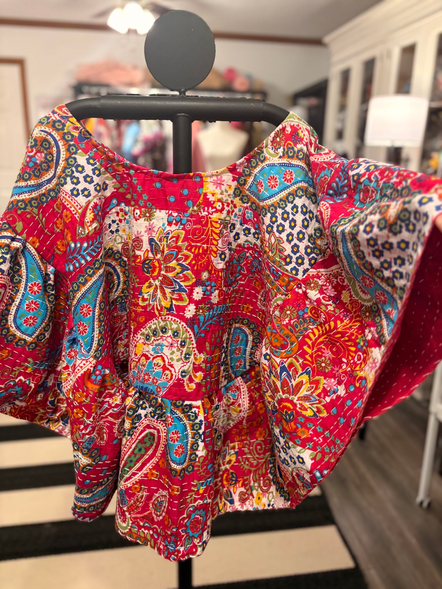 Ellie Kantha Circle Top One Size Fits a Small to 3X