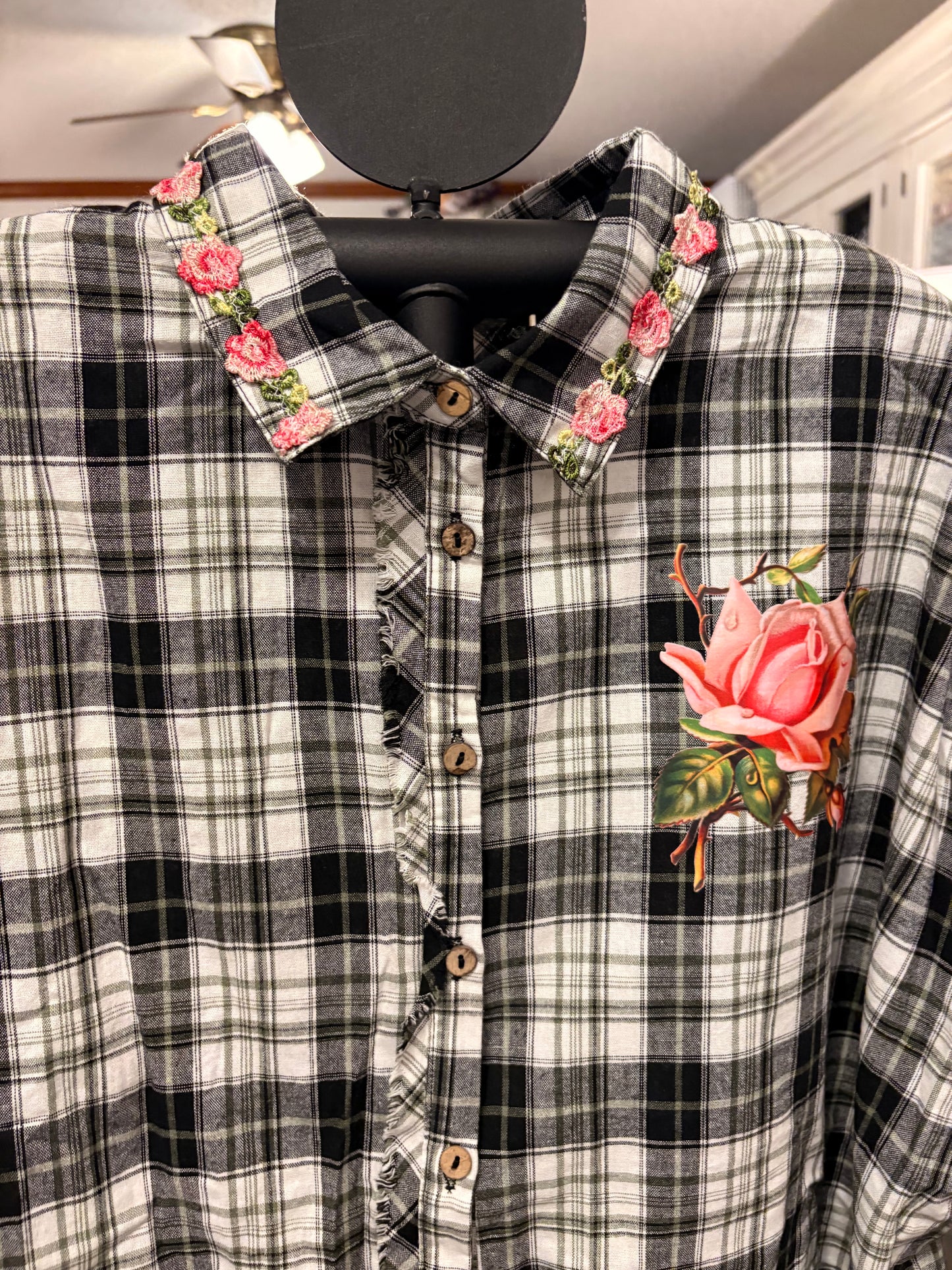 Turning Up Roses “Junk” Top One Size Fits a Small to XXL