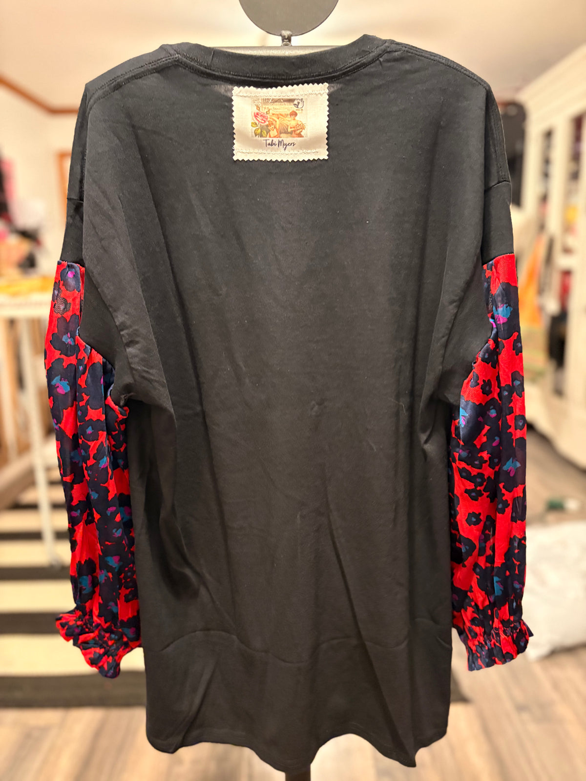 The Crue Upcycled Glam Tee One Size fits a Small to Large