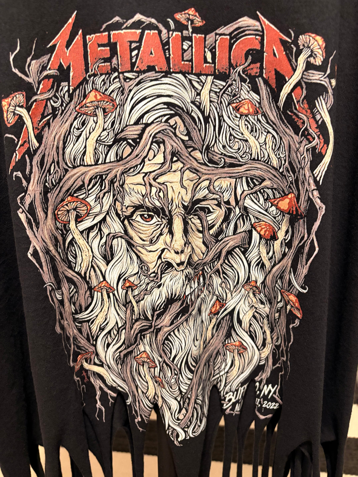For Whom The Bells Toll Fringe Tee One Size Fits Small to 4X
