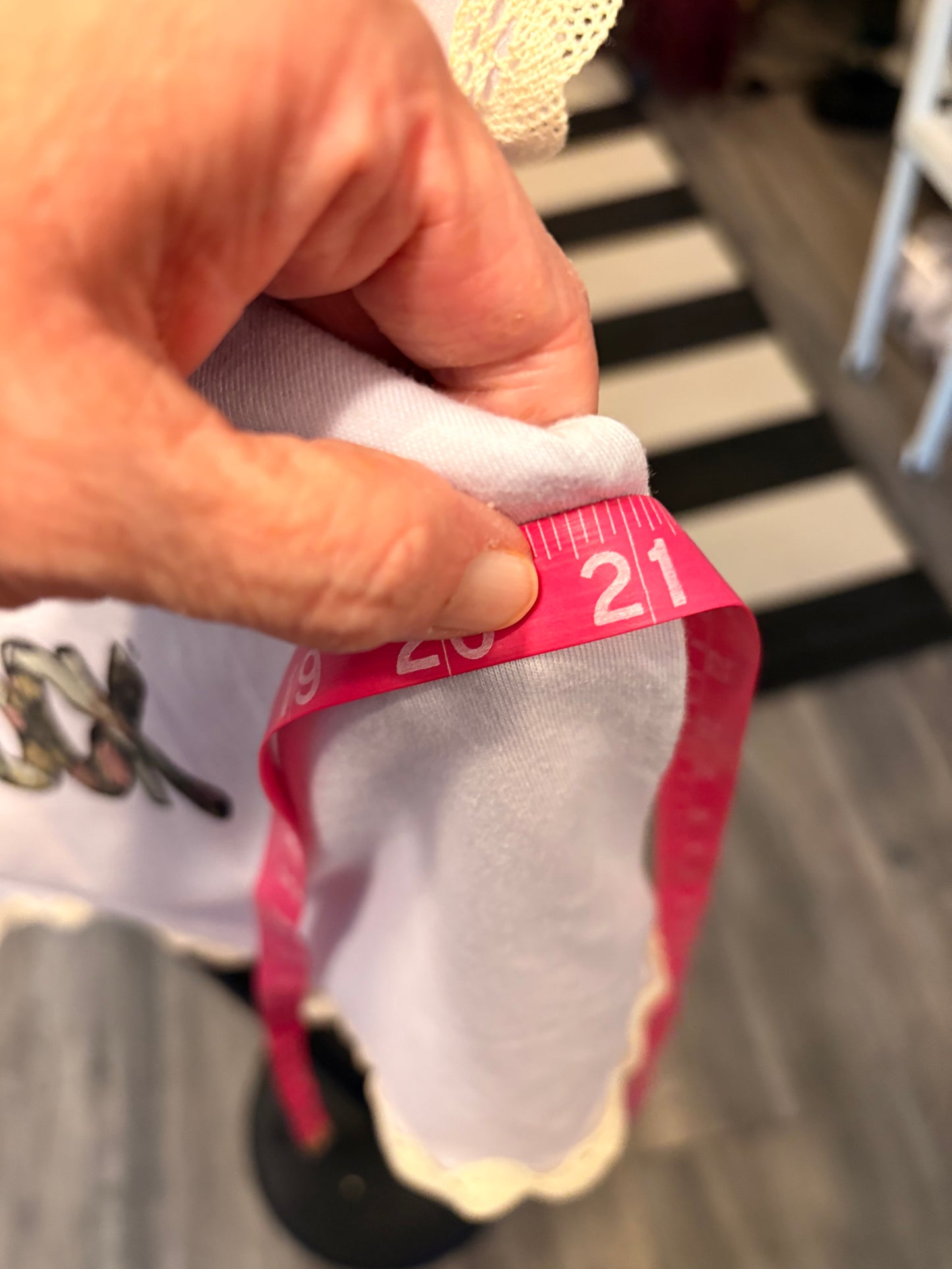 Lavender Woodstock Tee One Size Fits an XS to Medium