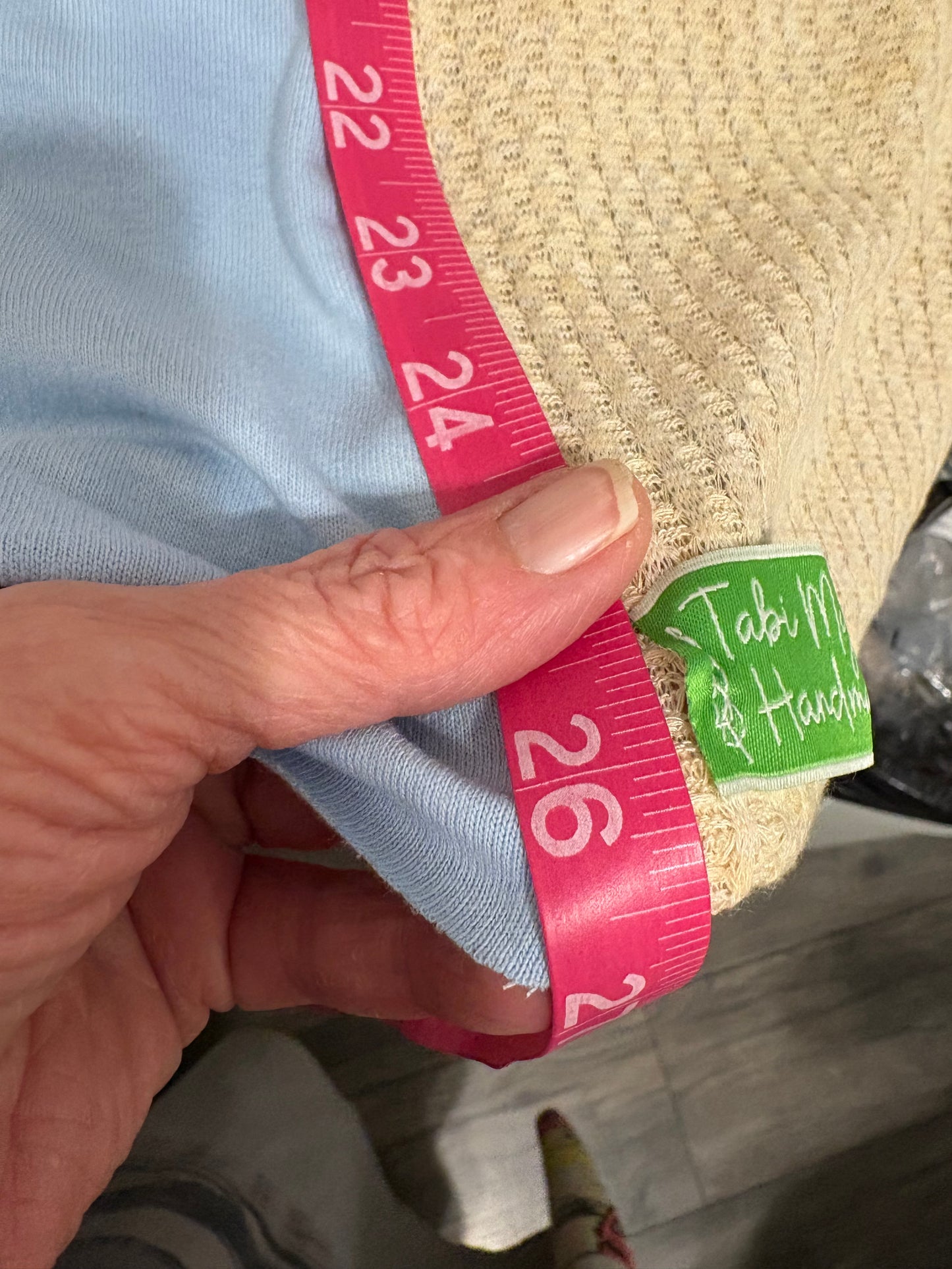 Trusting GOD Upcycled Knit Tee One Size Fits a Small to XXL Oversized