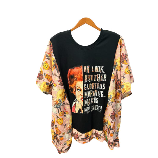 Glorious Morning Upcycled Tee Tunic Fits a Small to XXL
