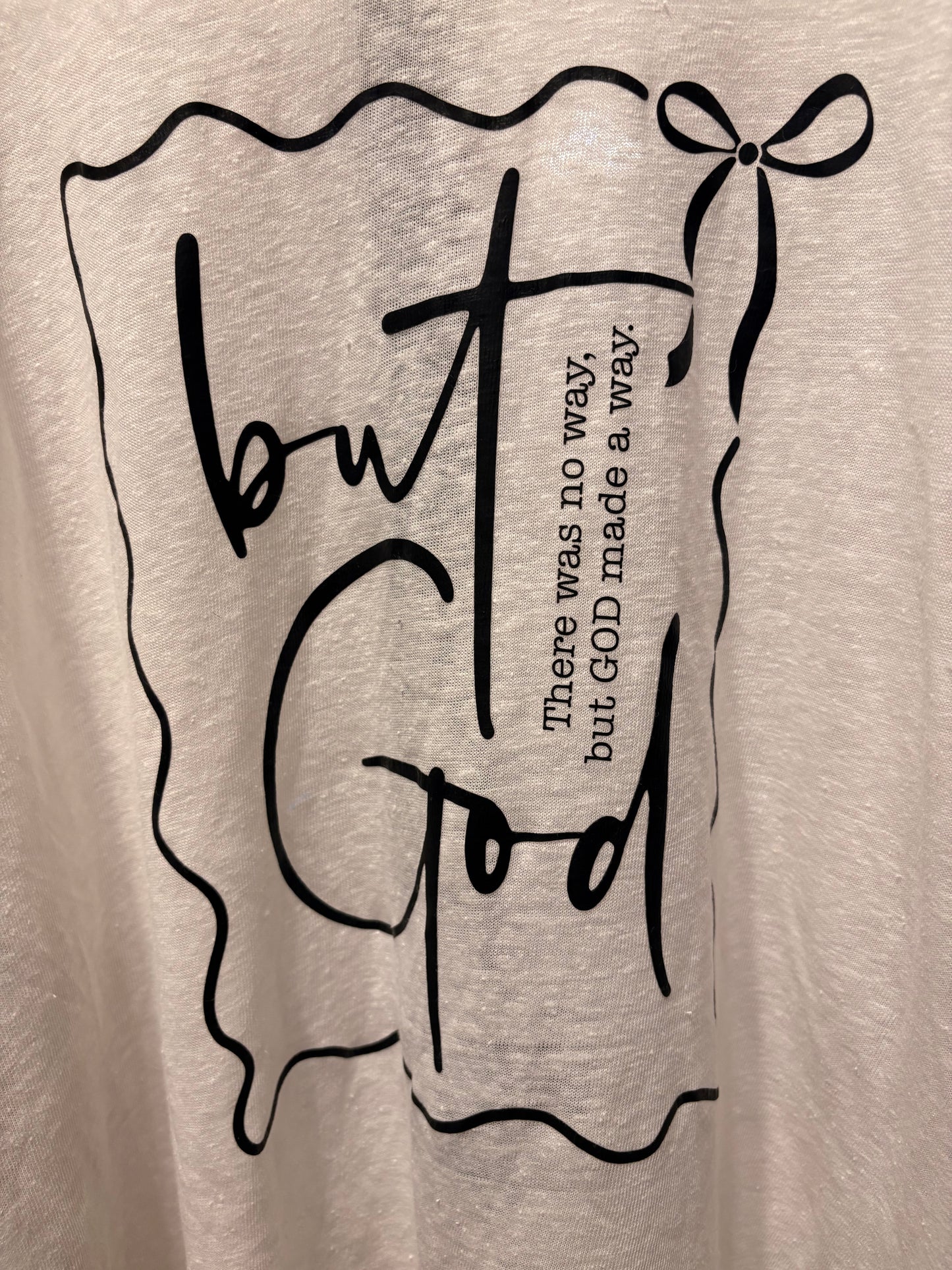 But GOD “Junk” Tee One Size Fits a Large/XL