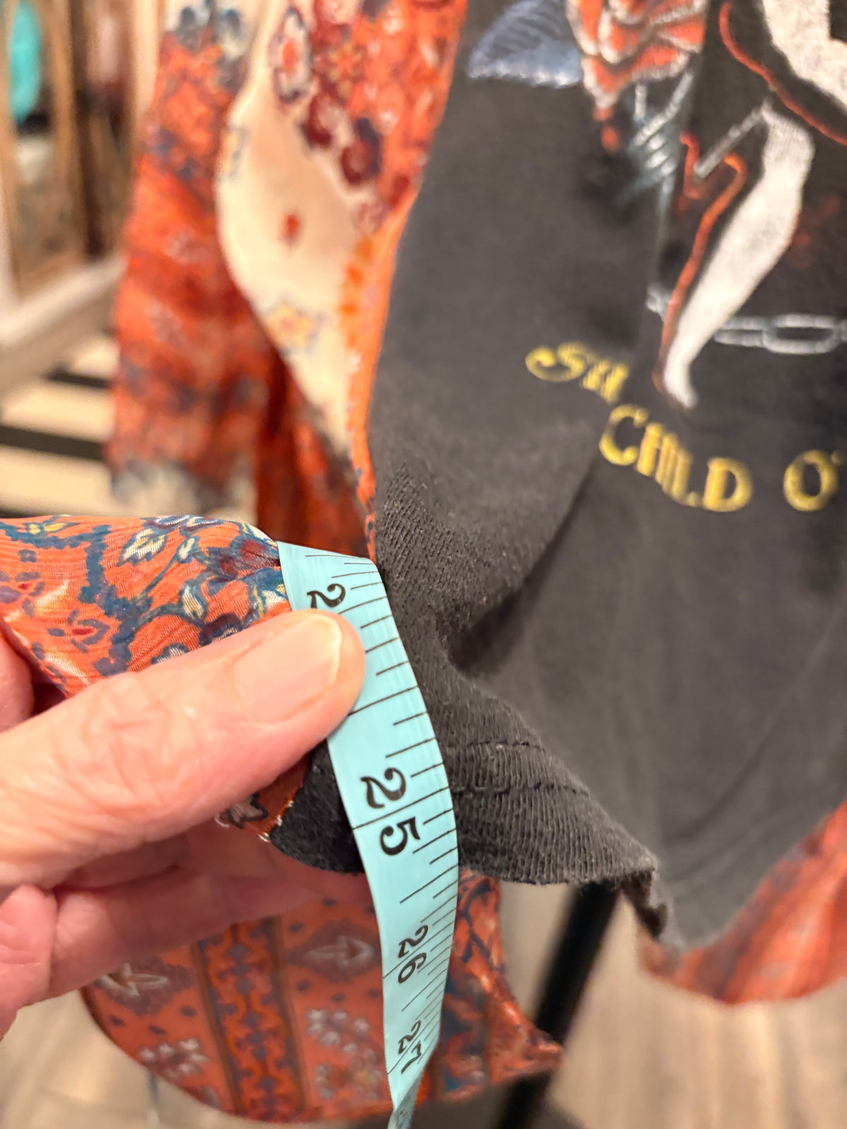 Sweet Child Upcycled Kimono Tee One Size Fits a Small to XL