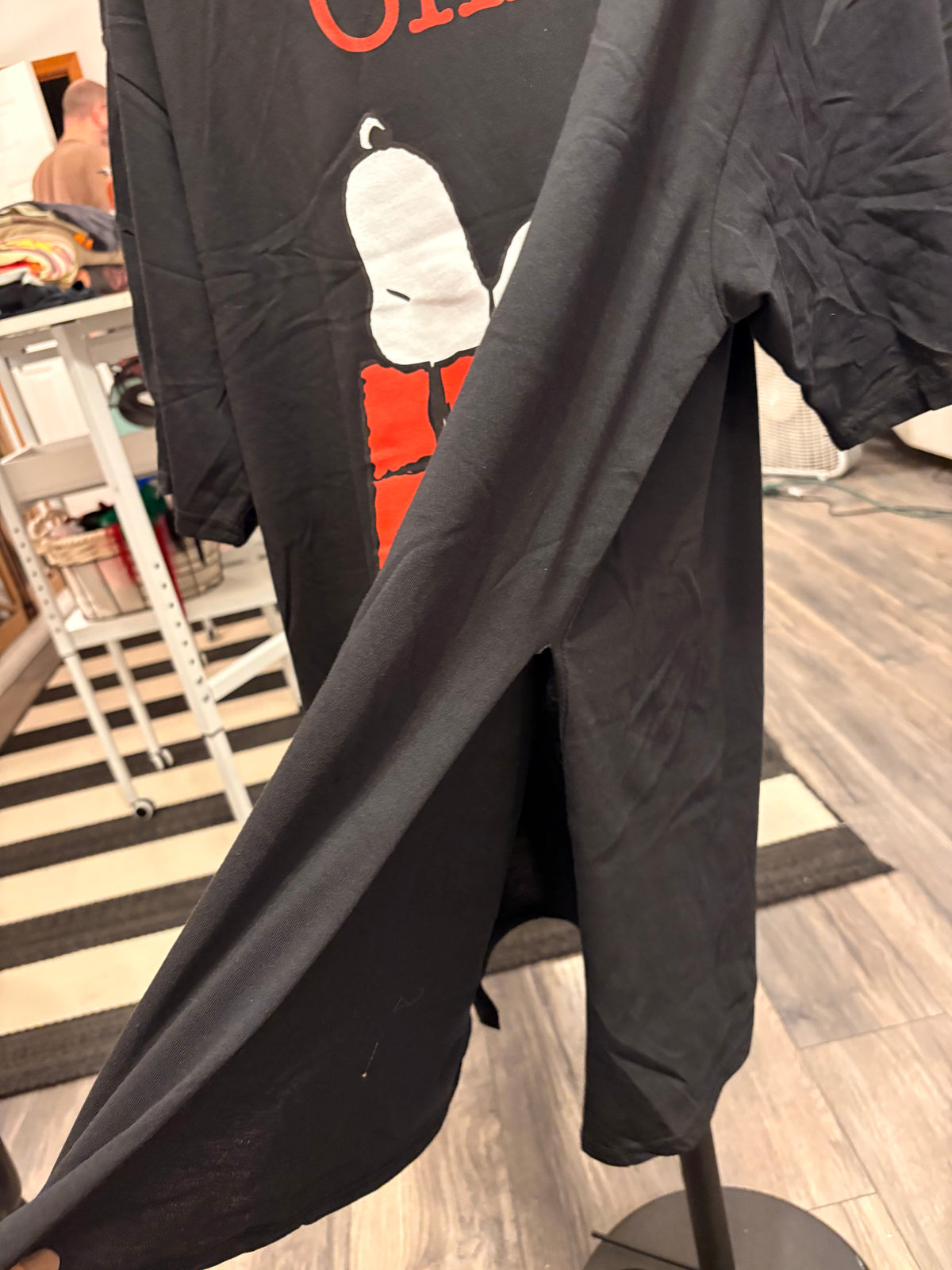 Chill Long Oversized Cut Off Tee With Side Slits