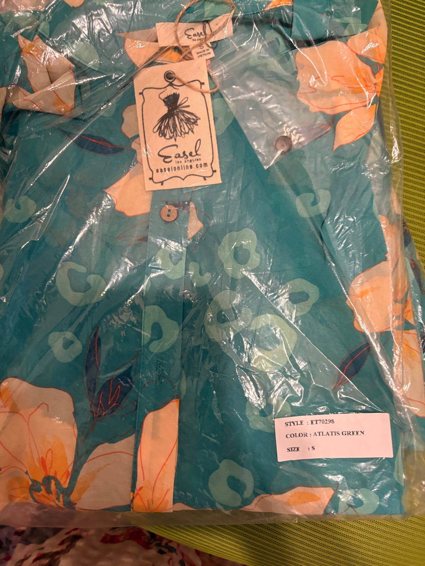 The Tropics Button Down Duster/Dress
