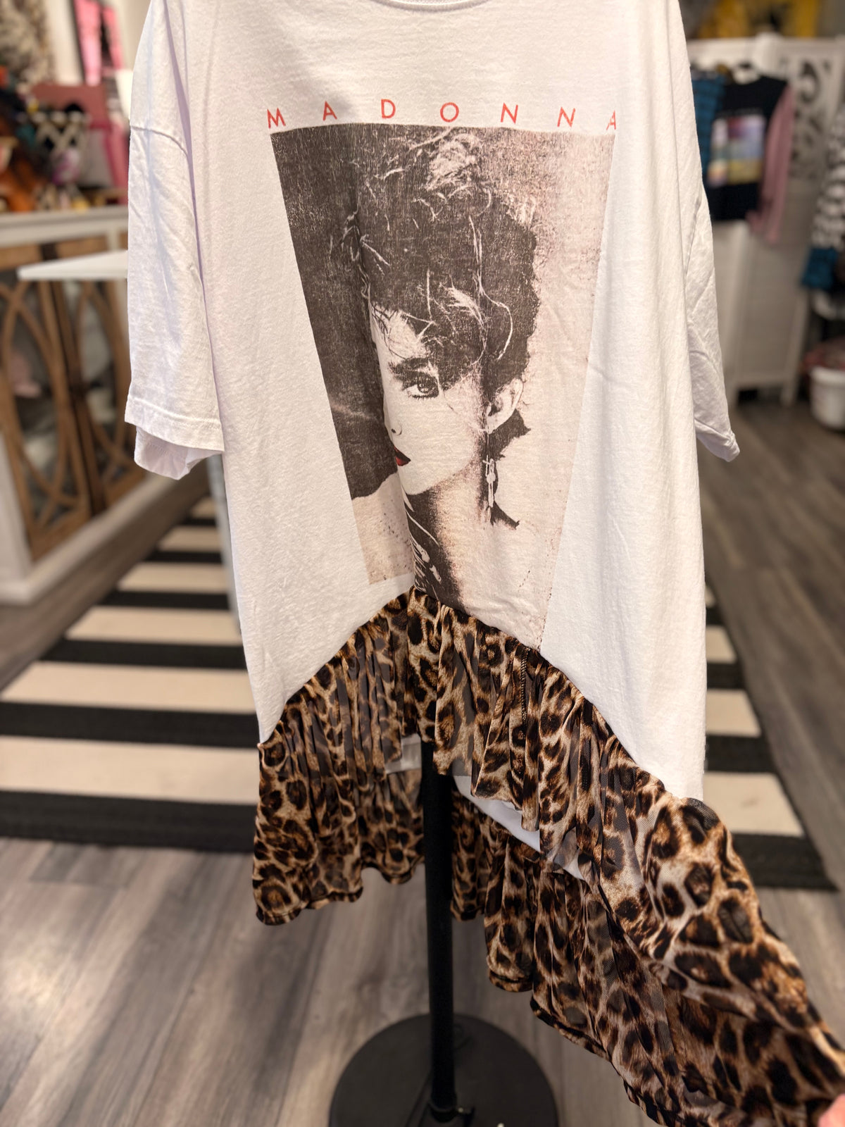 Like A Prayer Hi/Lo Asymmetrical Tee One Size Fits a Small to 3X