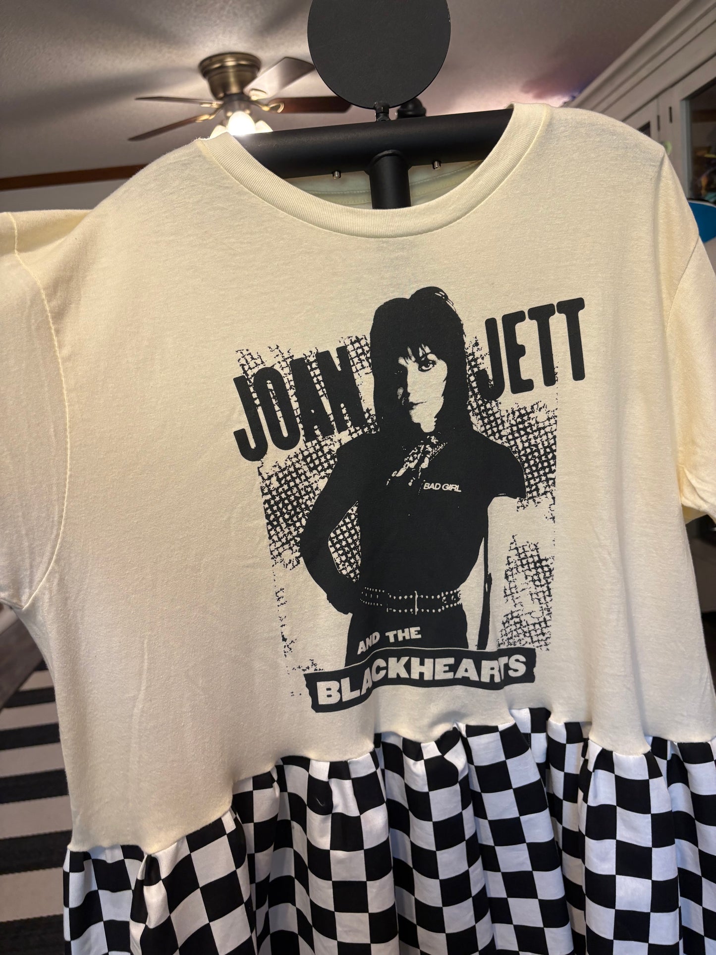 Joan Jett Peekaboo Rockstar Dress One Size Fits Most