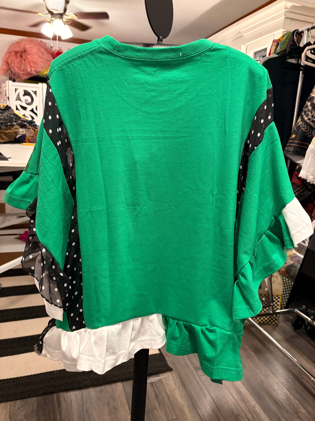 She’s a Lot of Woman Patchwork  Tee One Size Fits a Small to XL