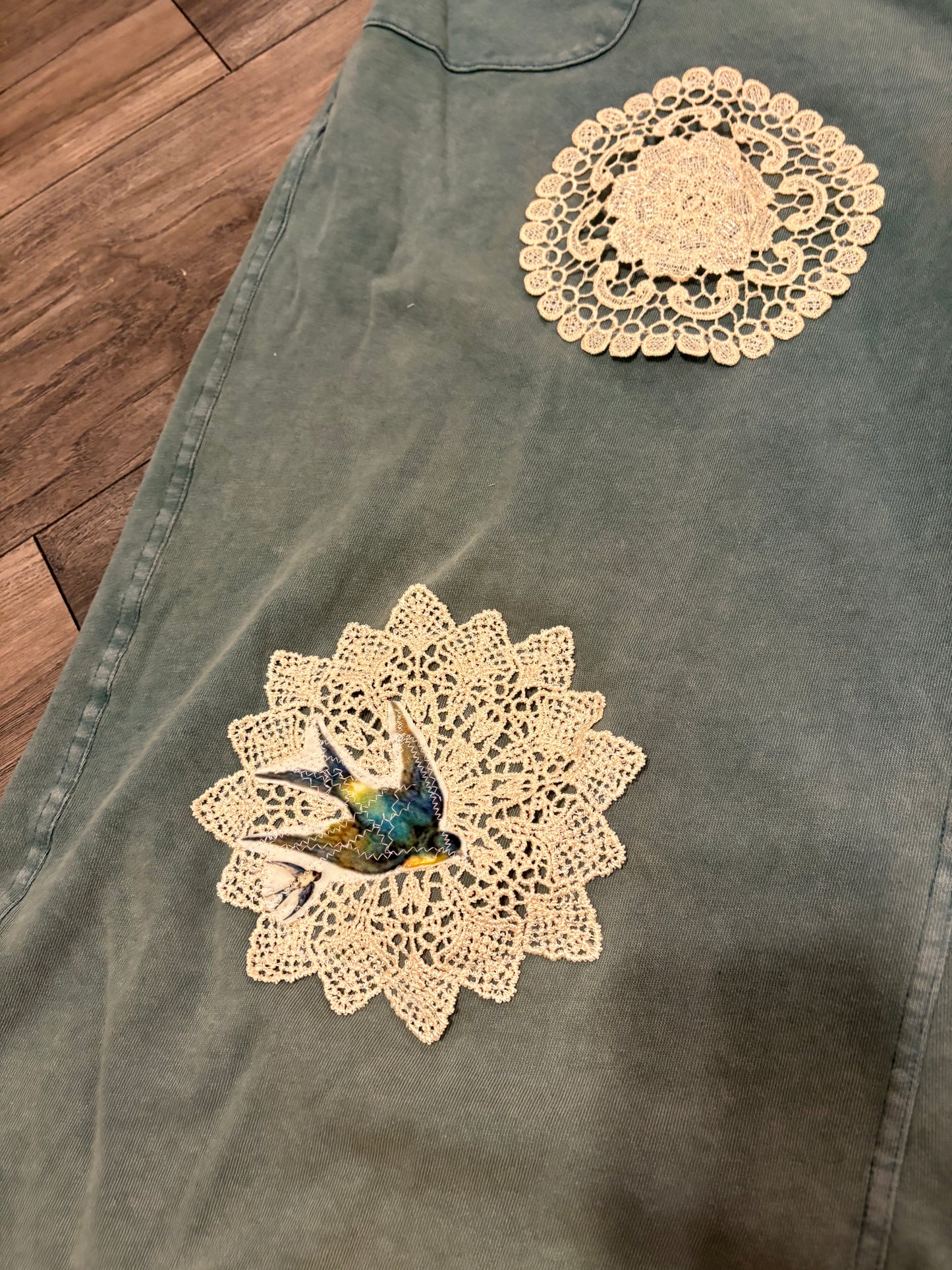 Fly Away Upcycled Pants One Size Fits a Large to XXL