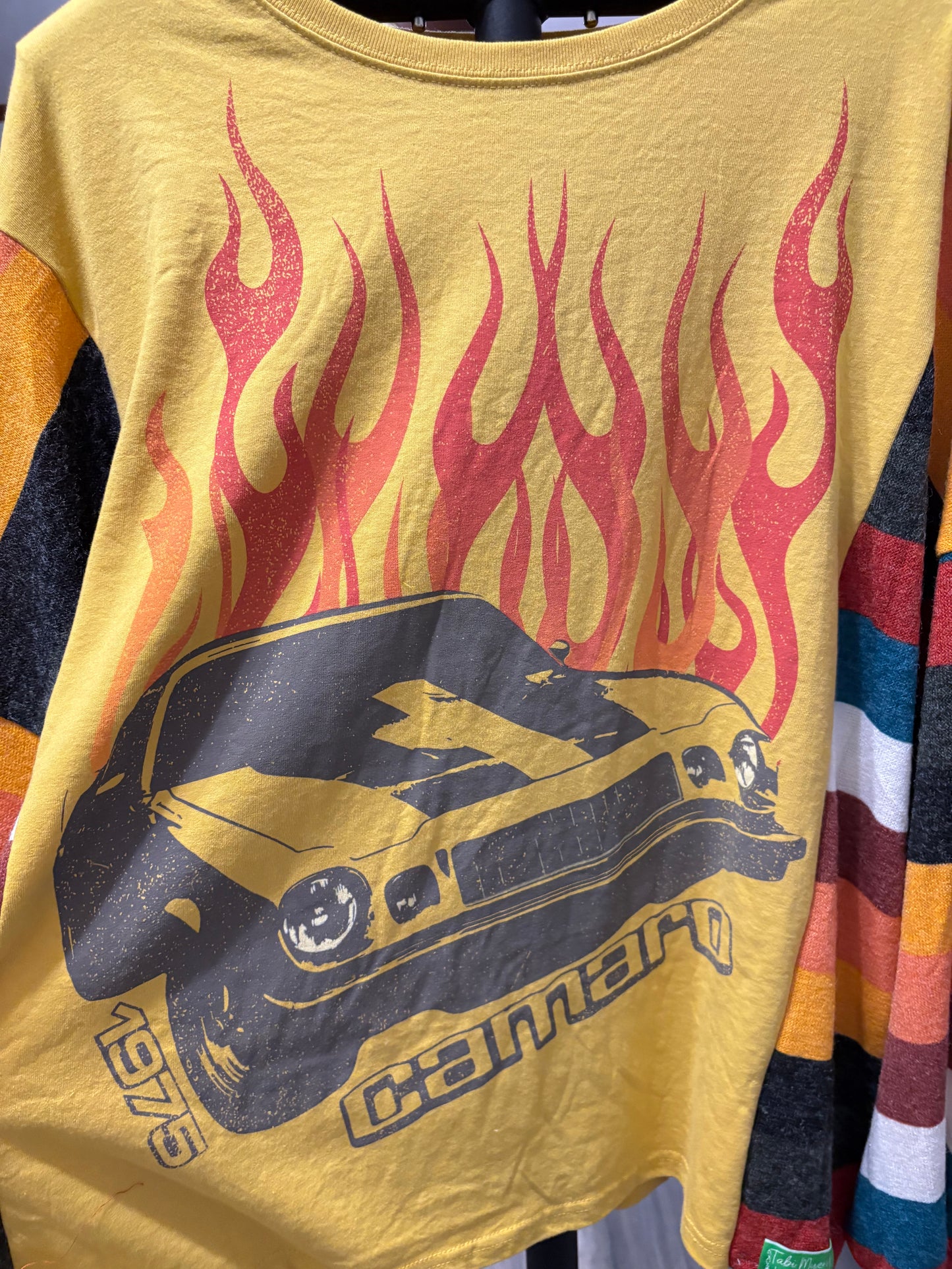 Chevrolet Camaro Upcycled Tee One Size Fits a Small to Large