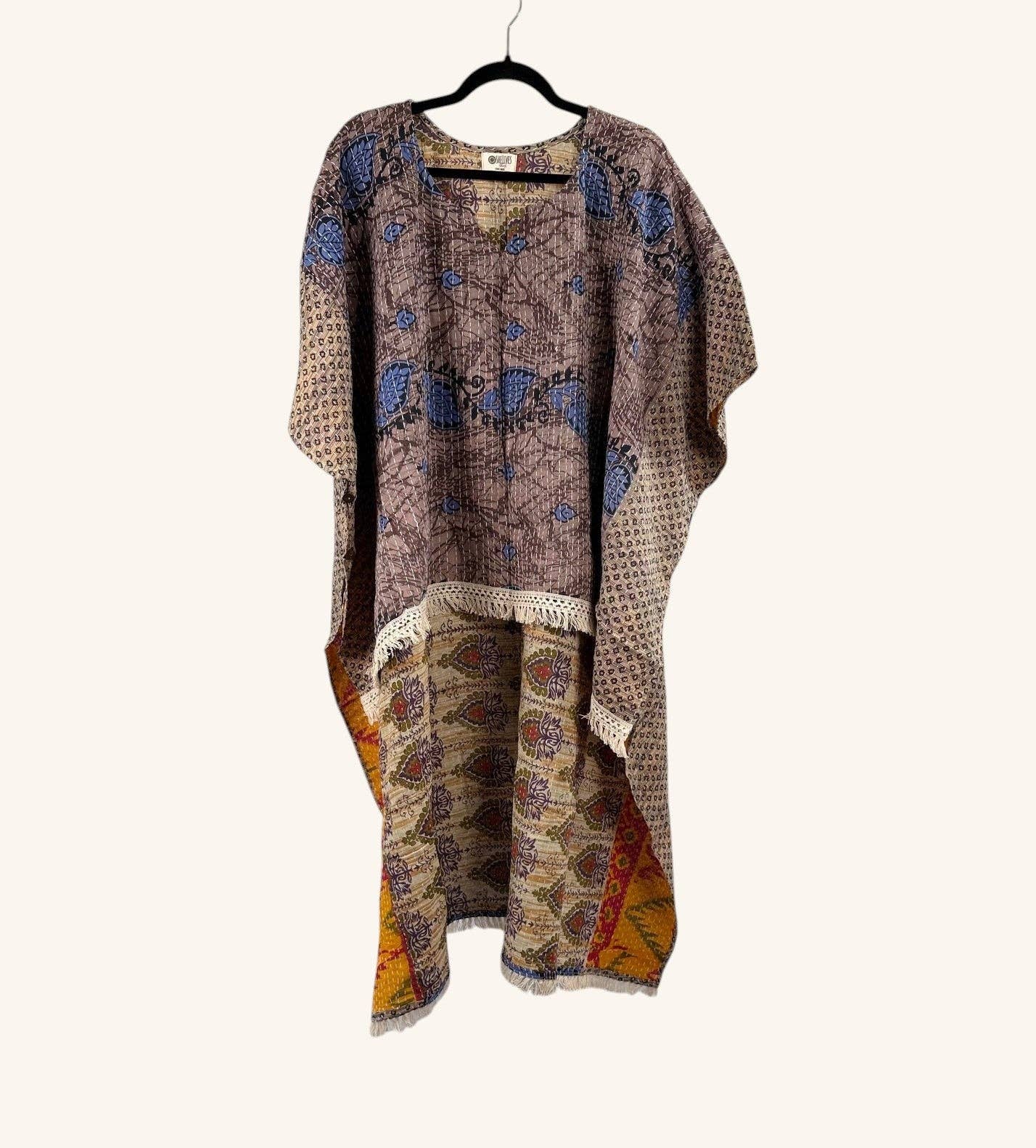 La Isla Bonita Reversible Kantha Top 1000-22