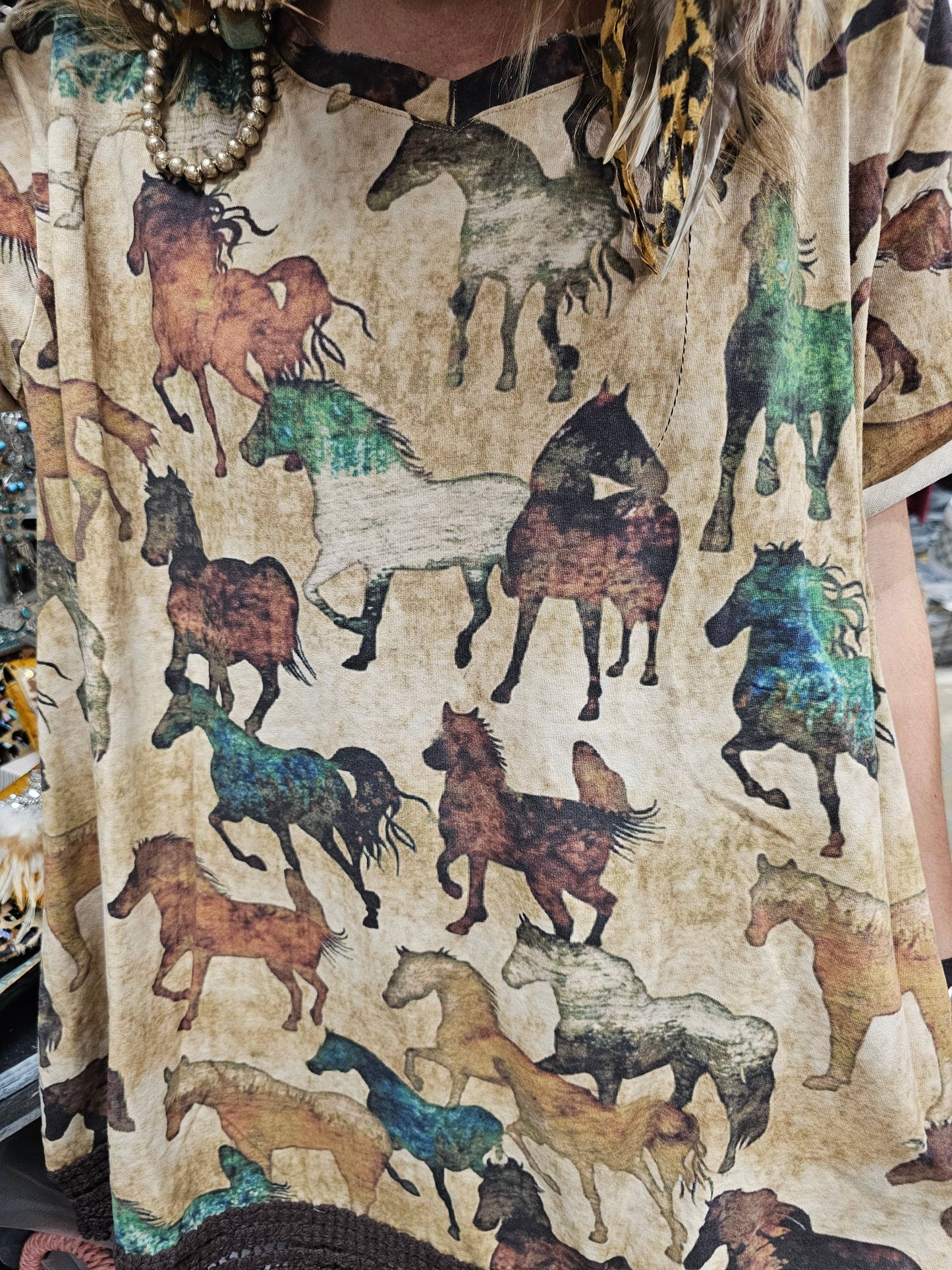 Spirit Horses Lace Shirt