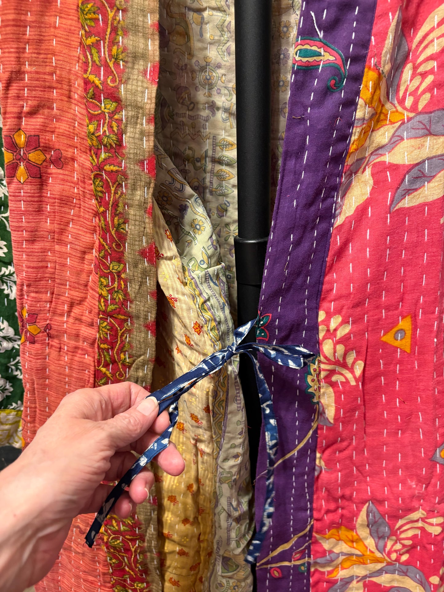 Phoebe Kantha Kimono Robe
