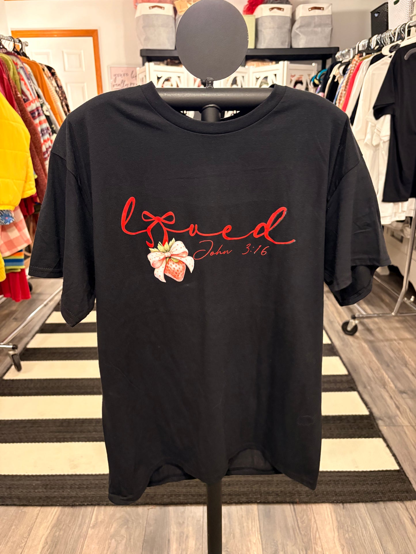 Loved Tee Size Large