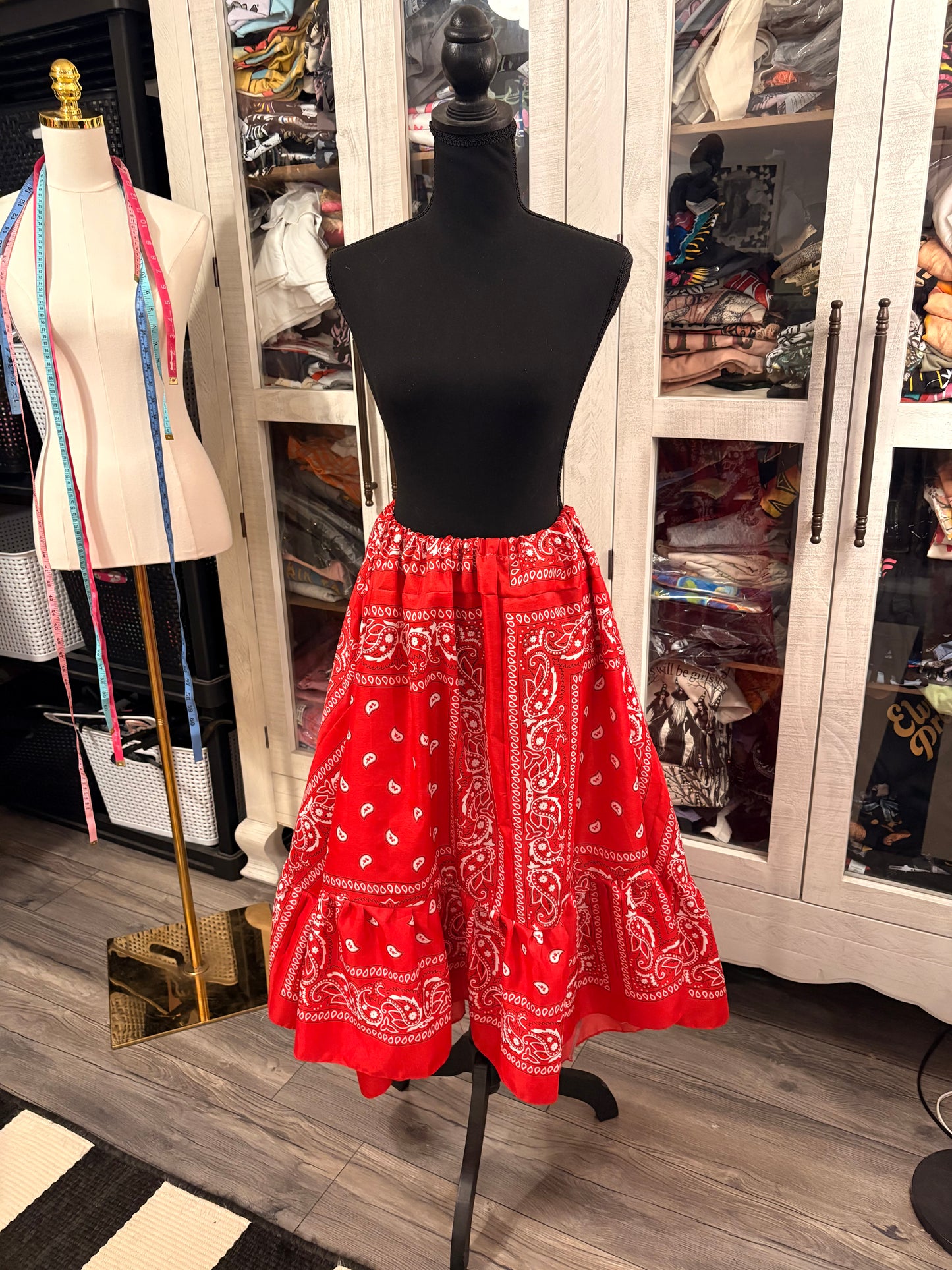 Holly Bandana Skirt Fits a Small to 3X
