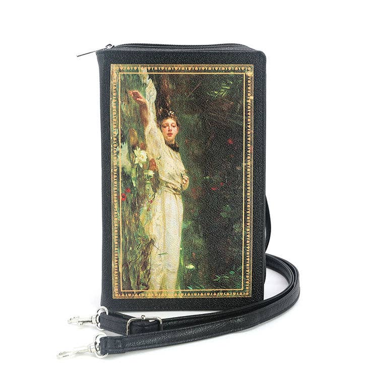 THE  FATE OF OPHELIA BOOK CLUTCH BAG IN VINYL (Copy)