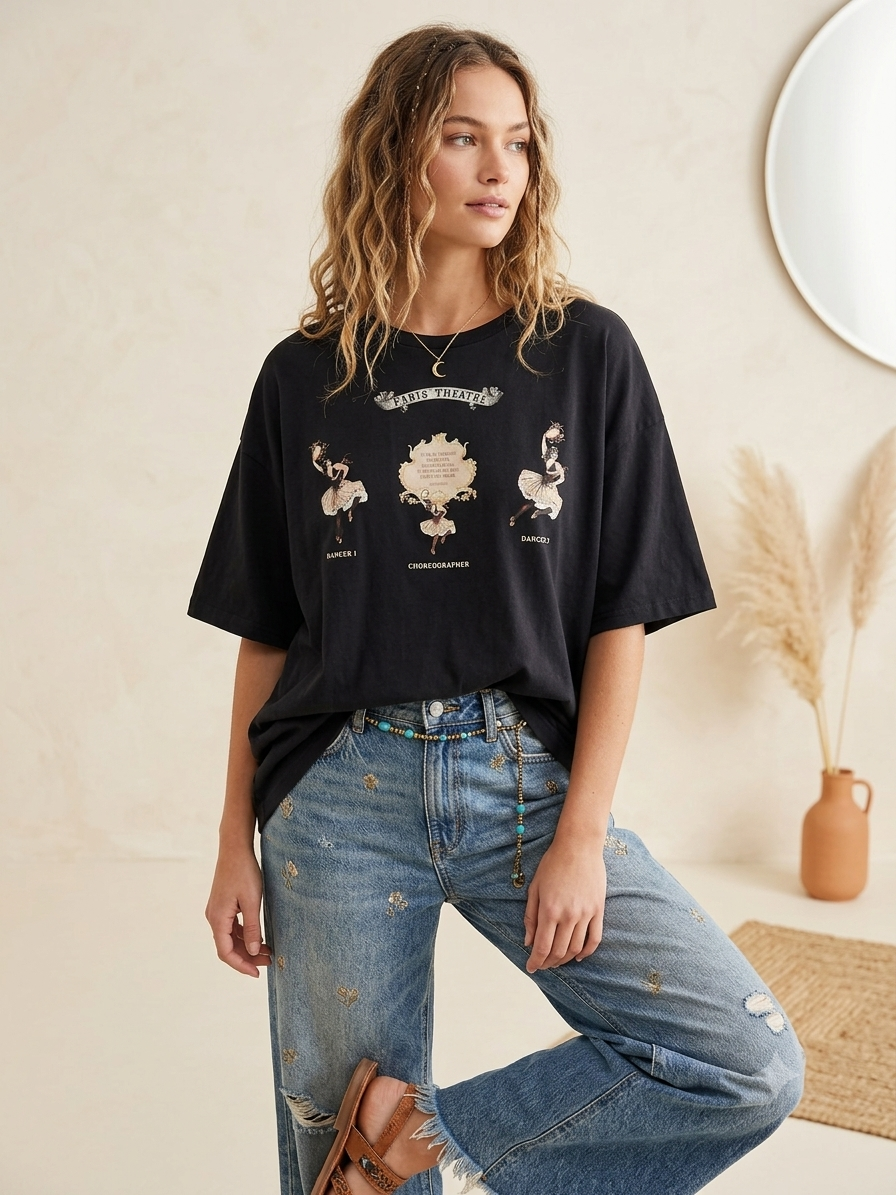 Paris Theater Tee Size 3X