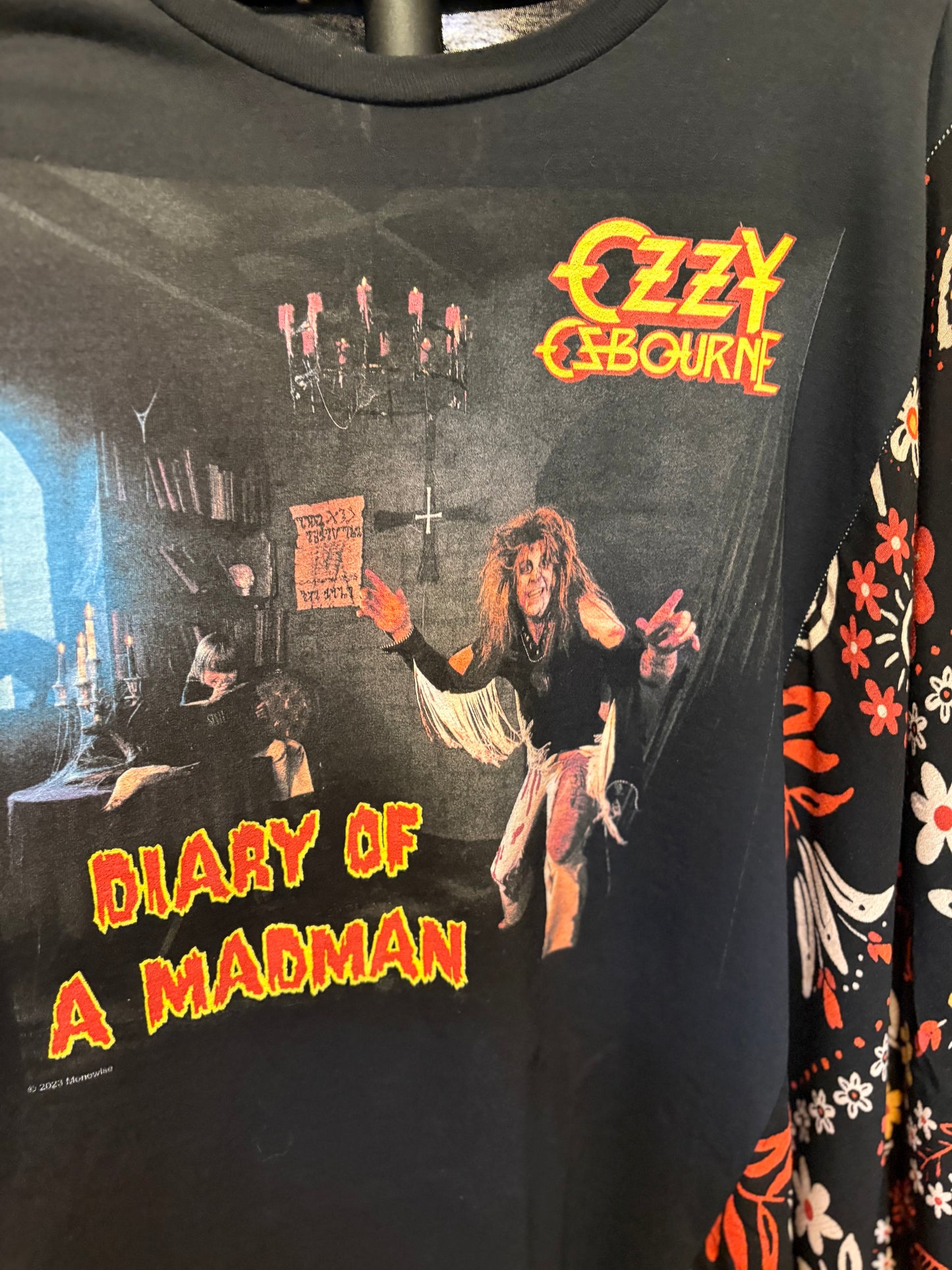Ozzy Upcycled Tee Kimono One Size Fits a Small to XXL