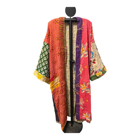 Phoebe Kantha Kimono Robe