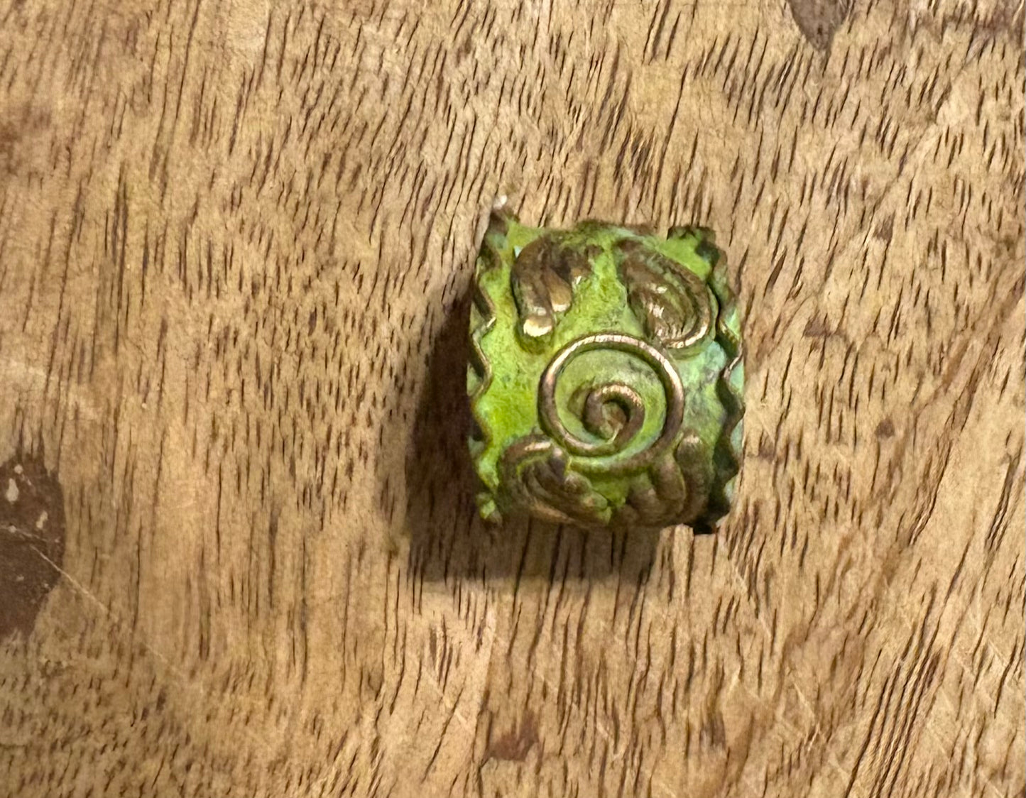 Vintage Copper Patina Rings