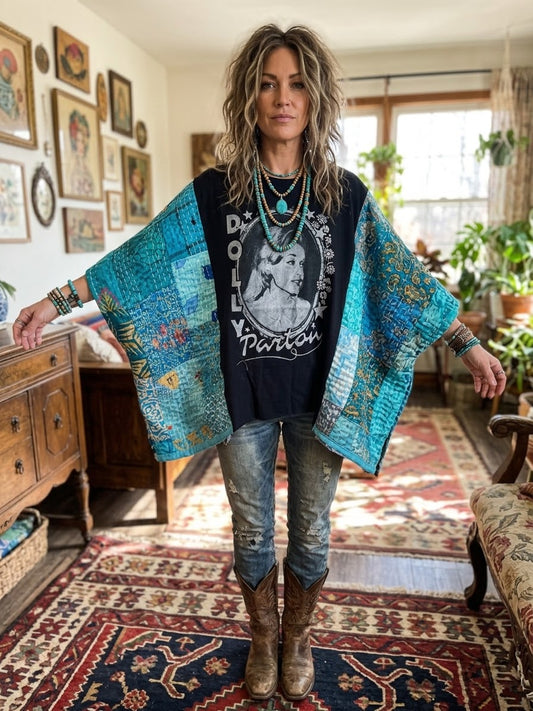 Dolly’s Coat of Many Colors One Size Fits a Small to Large