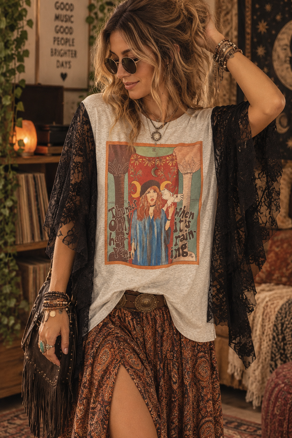 Thunder Poncho One Size Fits a Small to XL