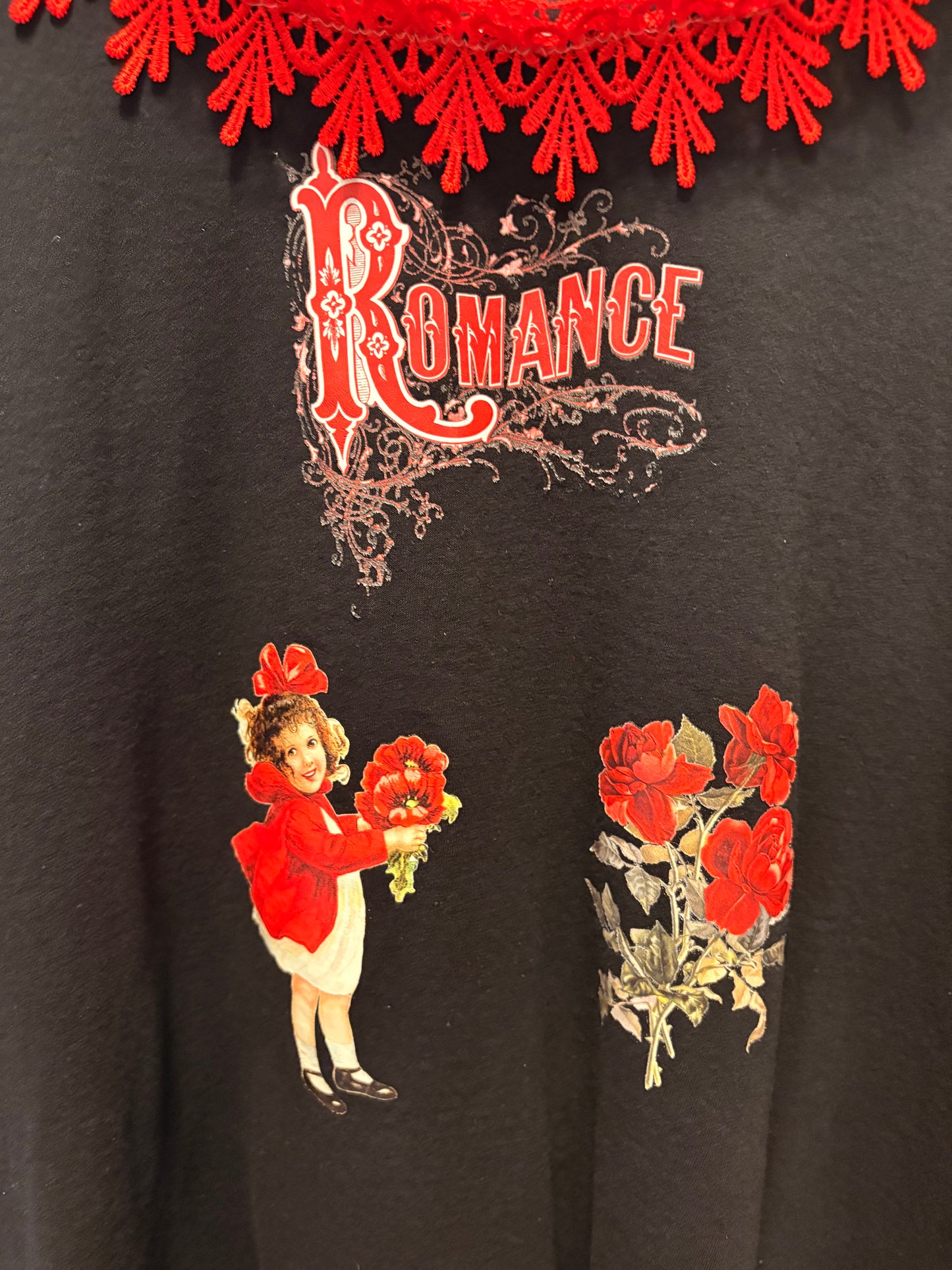 Romance “Junk” Tee One Size Fits a Medium to XL