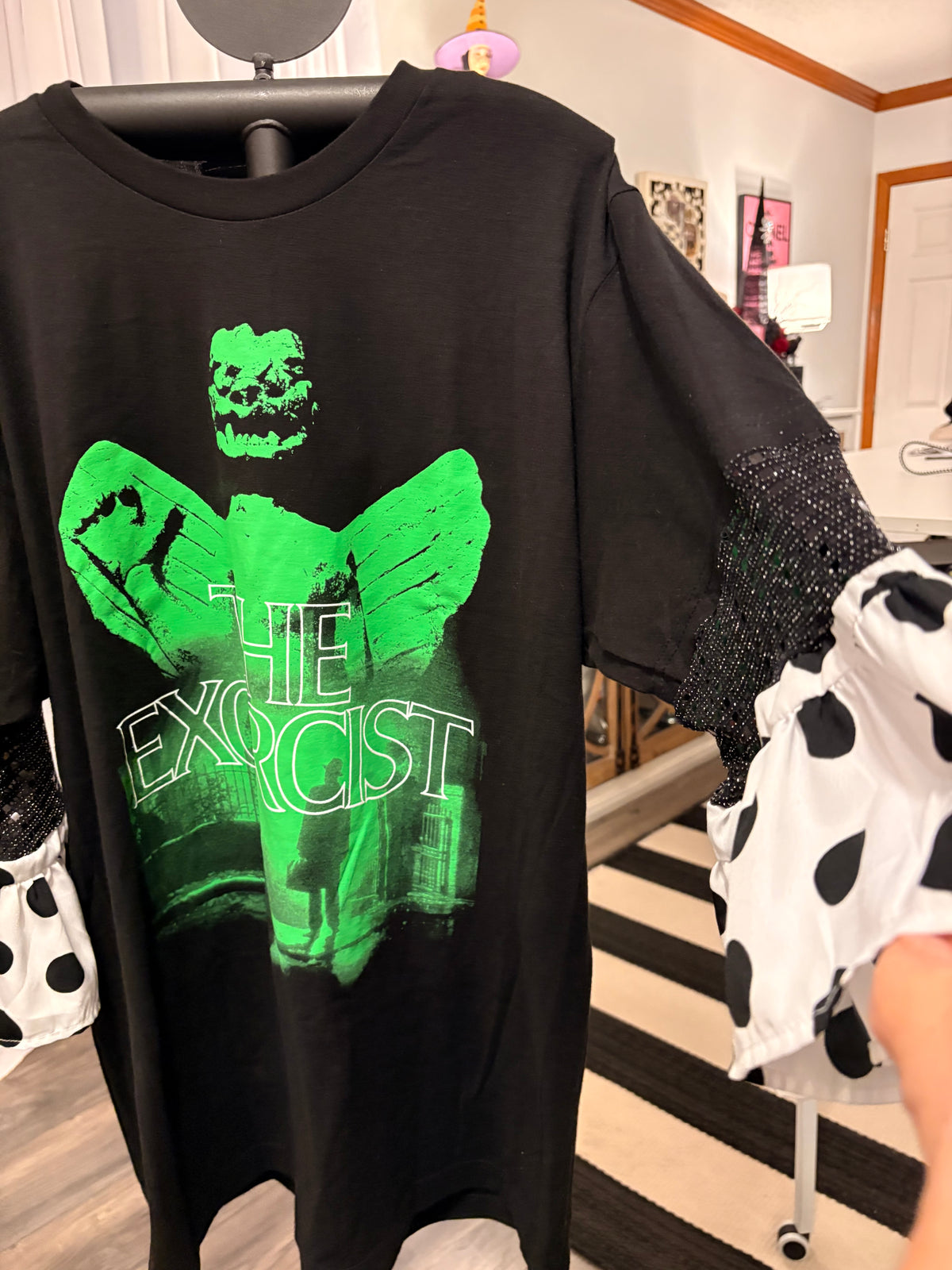 I Need A Priest Glam Sleeve Tee One Size Fits Small to XL