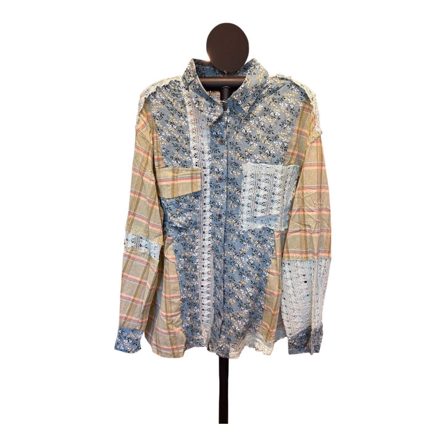 Peony “Junk” Tee One Size Fits a Small to Large Oversized