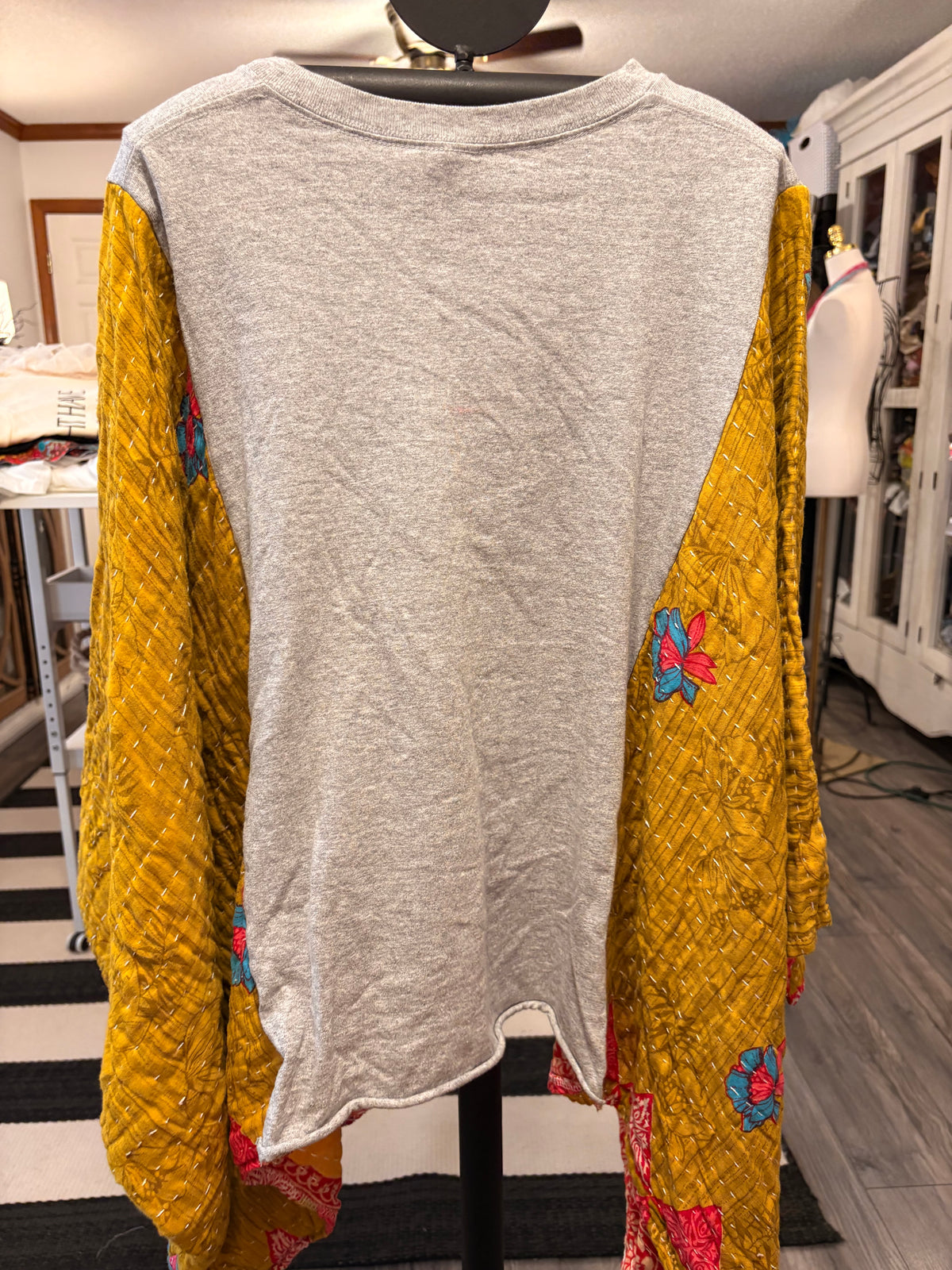 Holly Jolly Vintage Kantha Poncho One Size Fits a Small to XL (Copy)