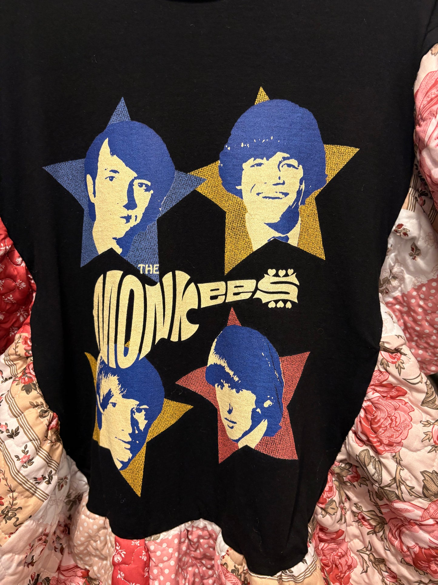 Monkees Quilted Rock Angel Poncho One Size Fits a Medium to XXL Oversized