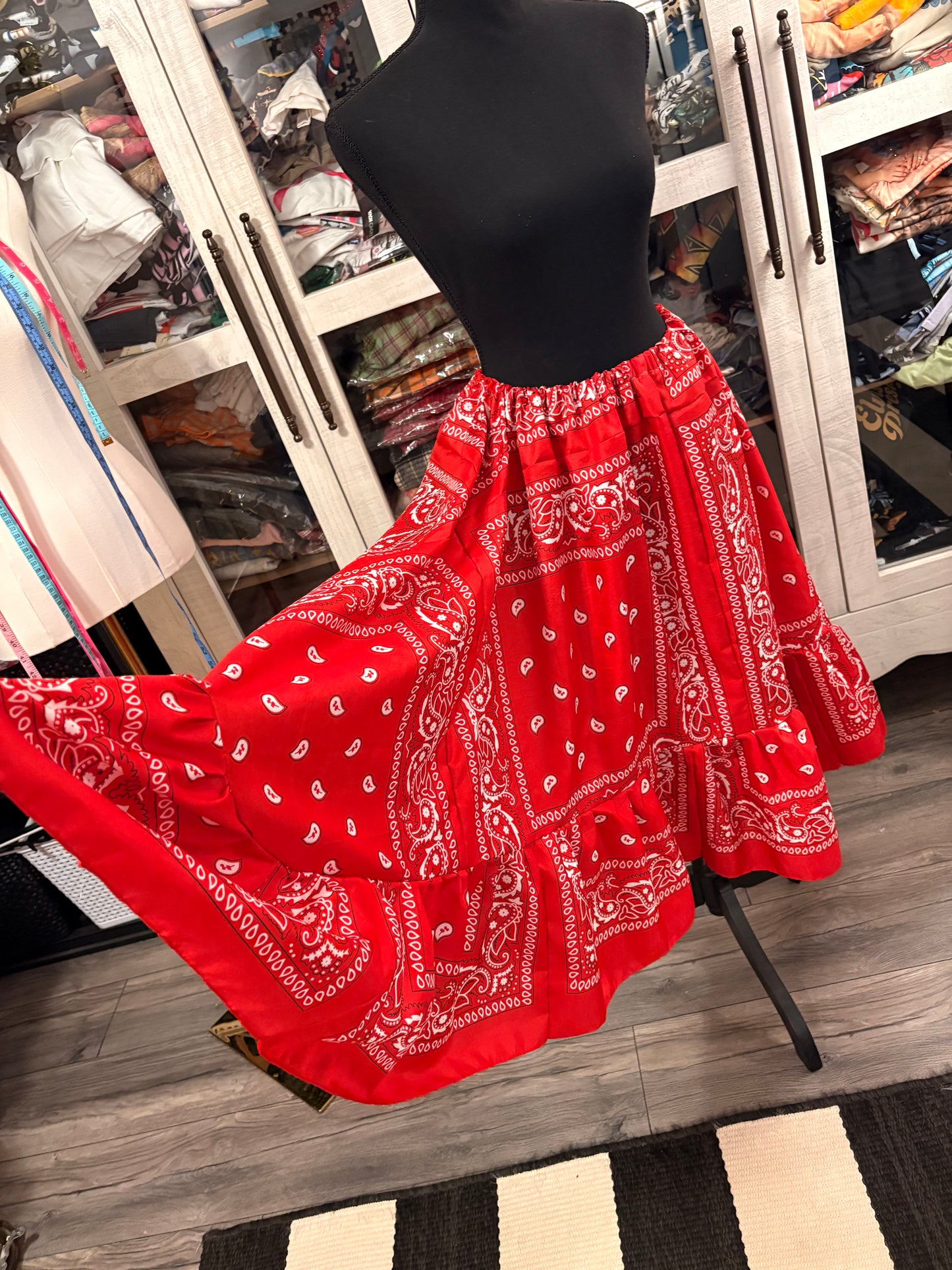 Holly Bandana Skirt Fits a Small to 3X
