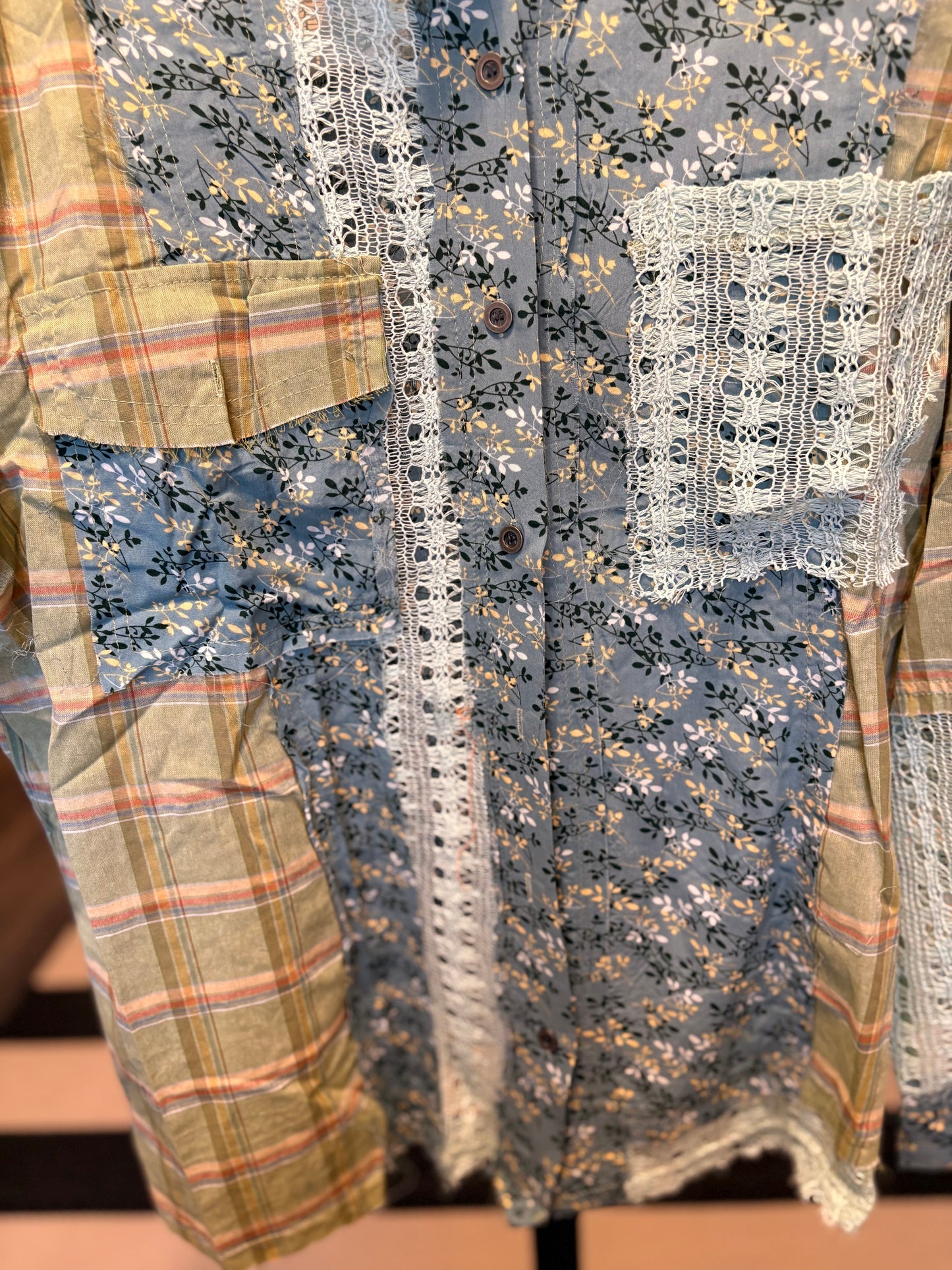 Peony “Junk” Tee One Size Fits a Small to Large Oversized