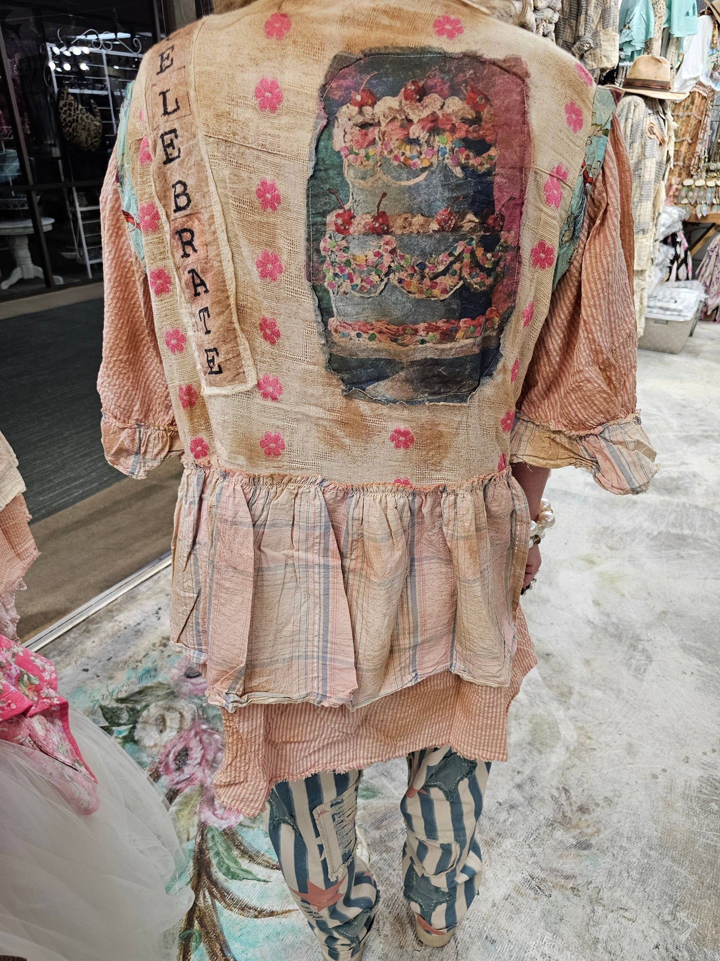 Celebration Top/Duster One Size Fits Small to XXL
