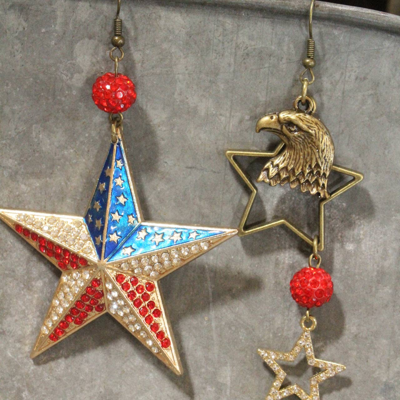 250 Year Celebration Dangle Earrings
