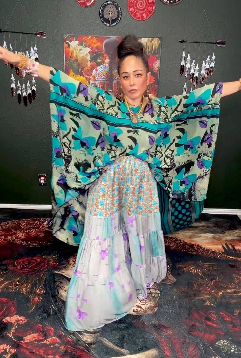 Kantha Silk Sundancer Palazzo Pants 1000-03