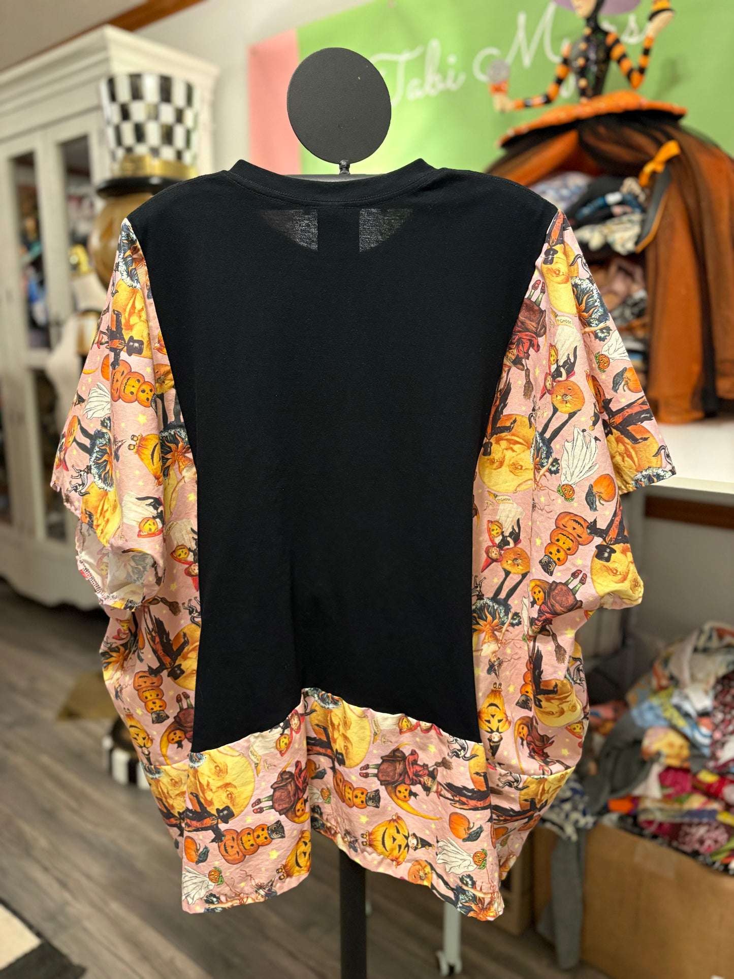 Glorious Morning Upcycled Tee Tunic Fits a Small to XXL