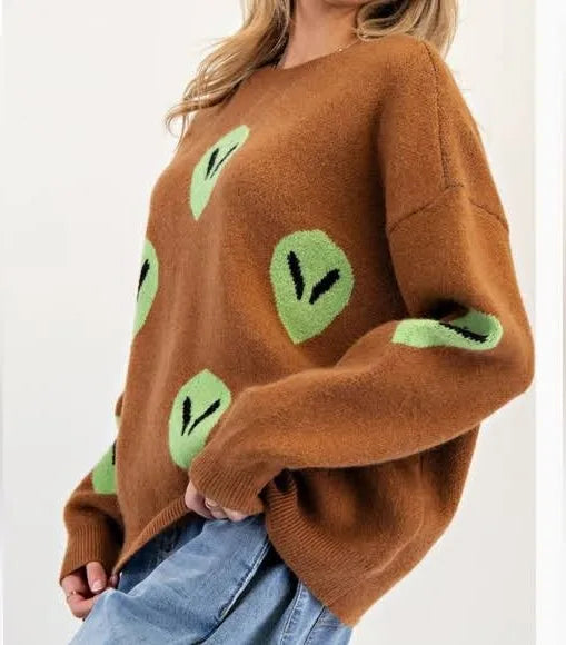 Alien Pullover Sweater