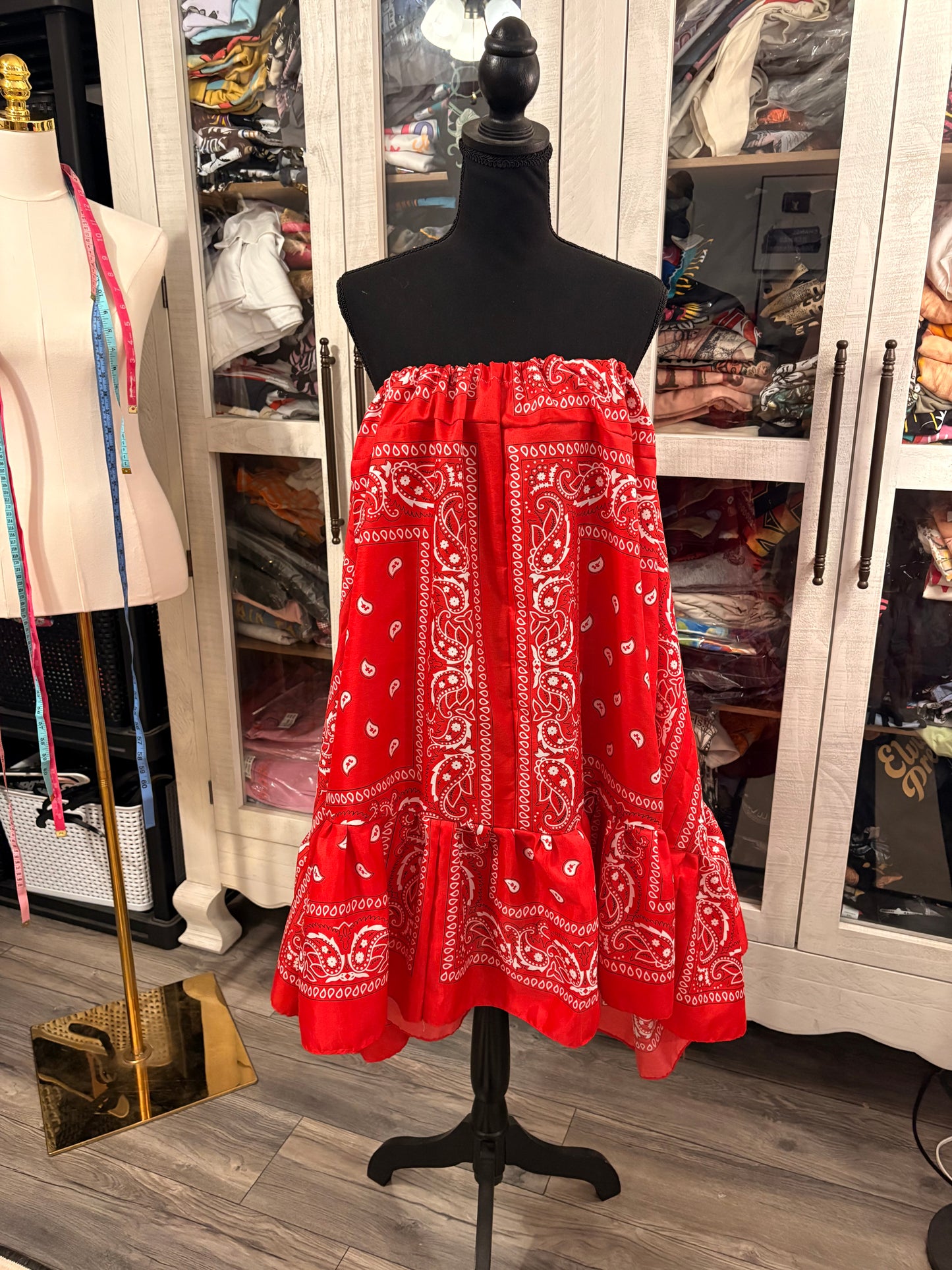 Holly Bandana Skirt Fits a Small to 3X