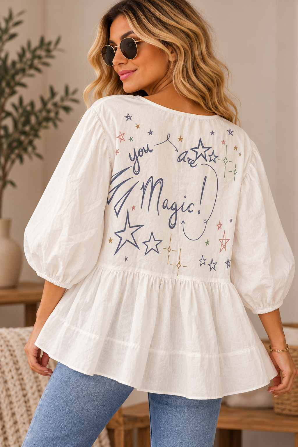 Magic Handpainted Jacket/Top XL