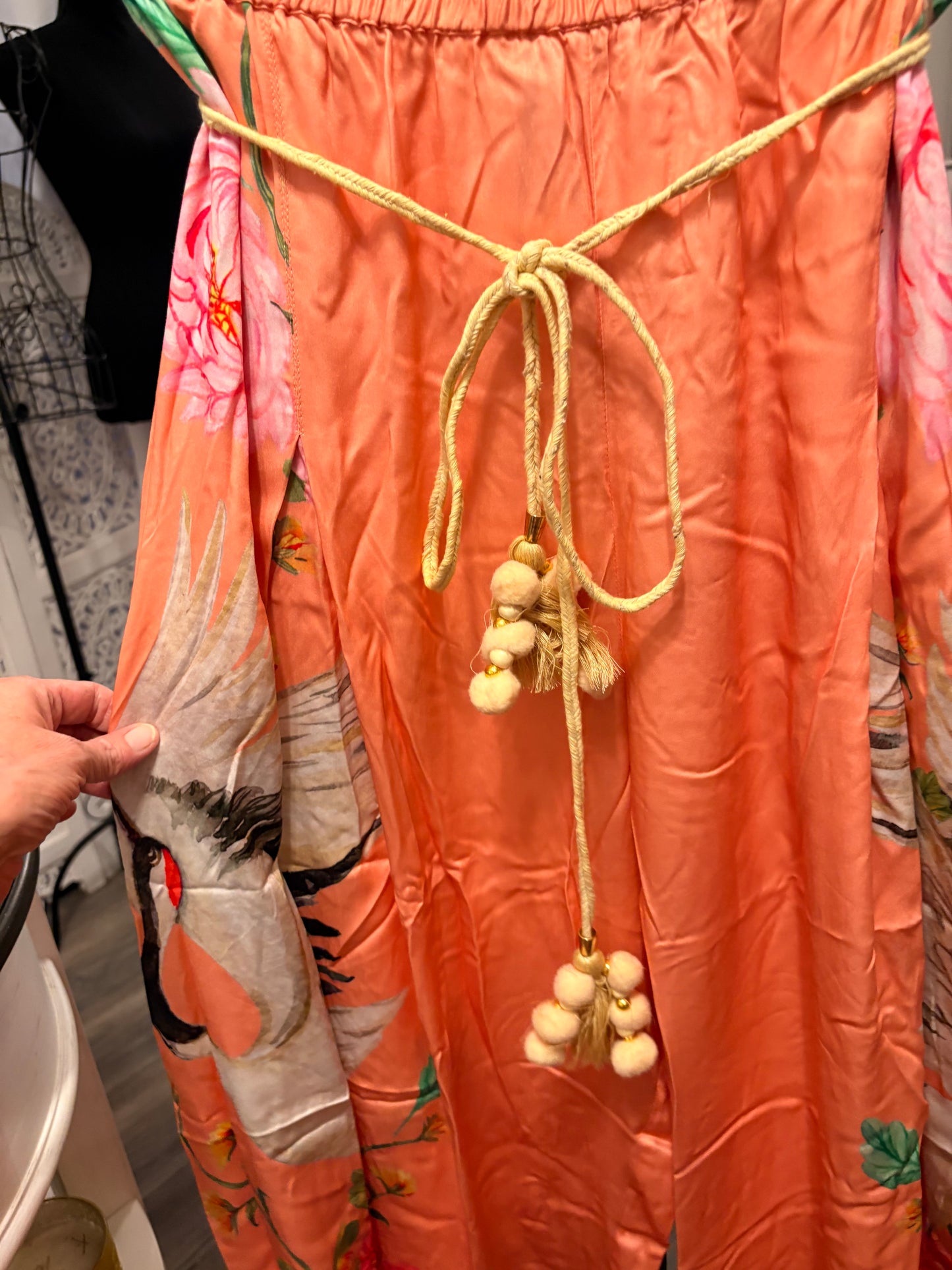 Legend of the Crane Flare pants  by Aratta Fits a 14/16