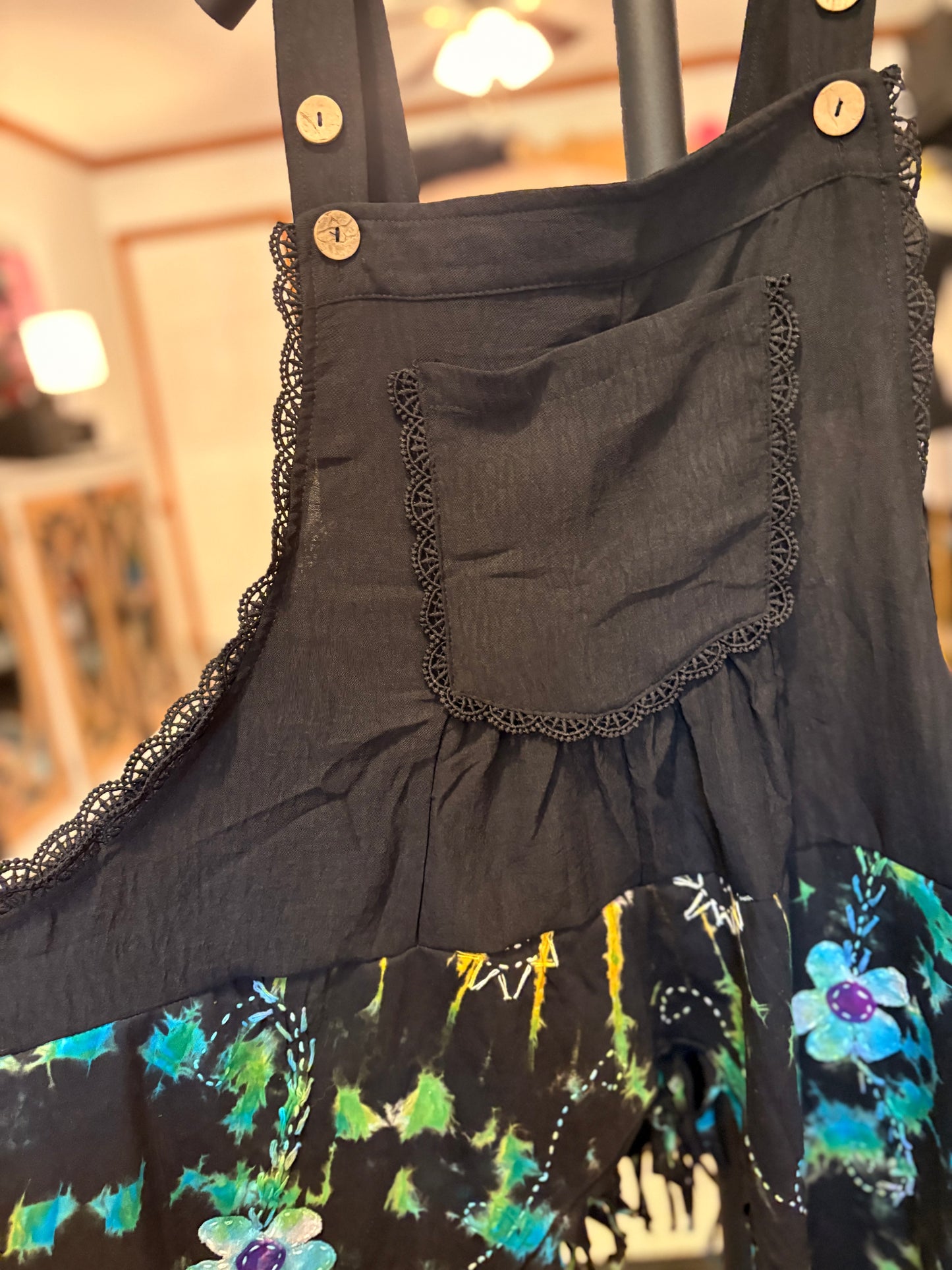 Janis Upcycled Overall Top Fits Small to XXL Size 2-16