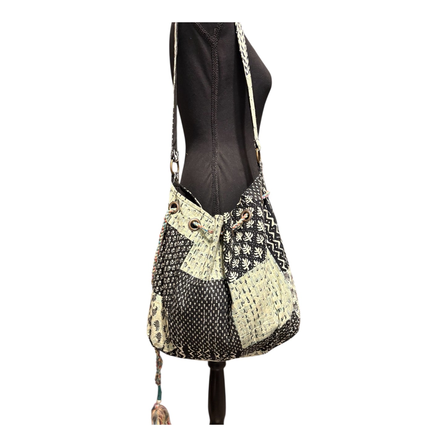 Boho Blooms Bag - Green