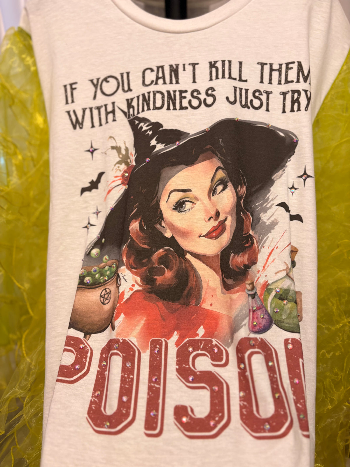 Pick Your Poison Rockstar Tee One Size Fits Small to XXL