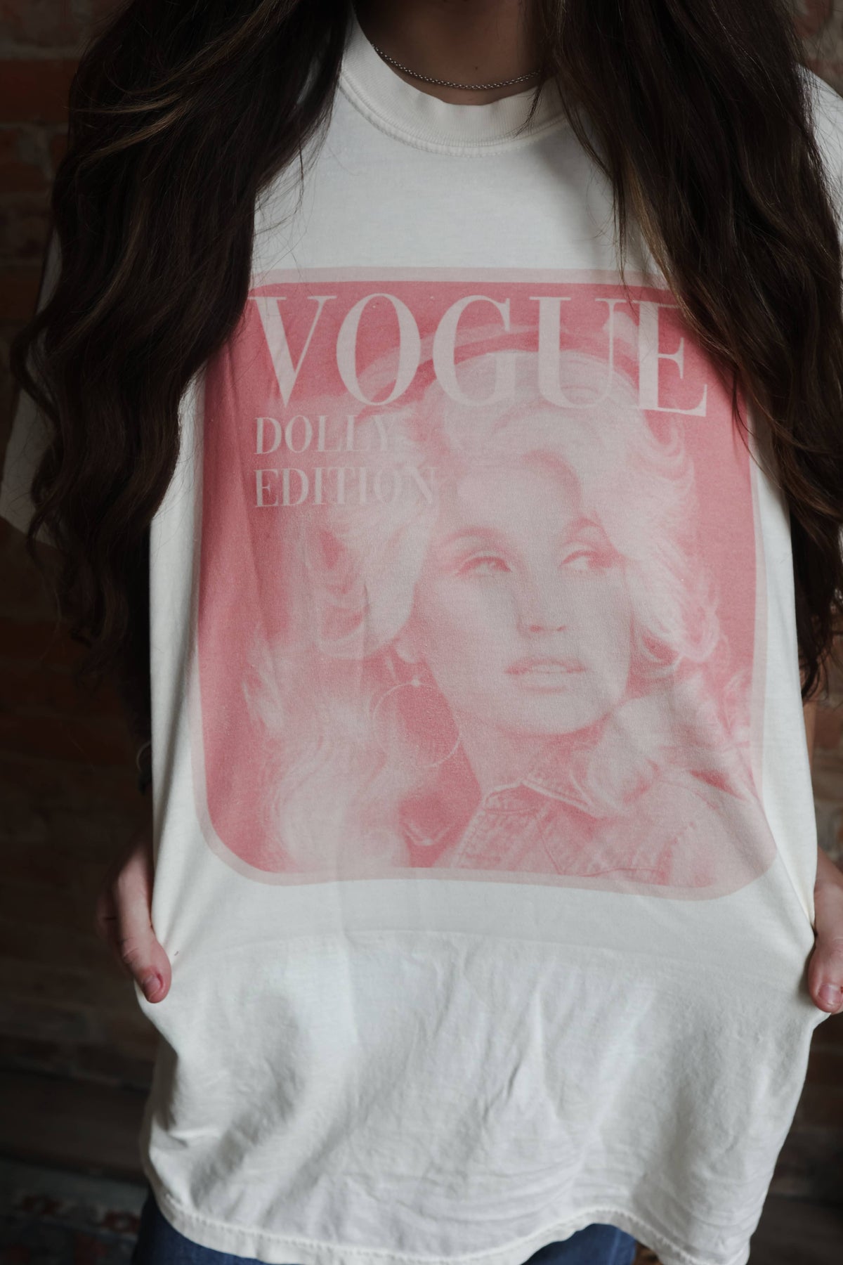 Dolly Vogue Comfort Colors Graphic T-shirt: Large