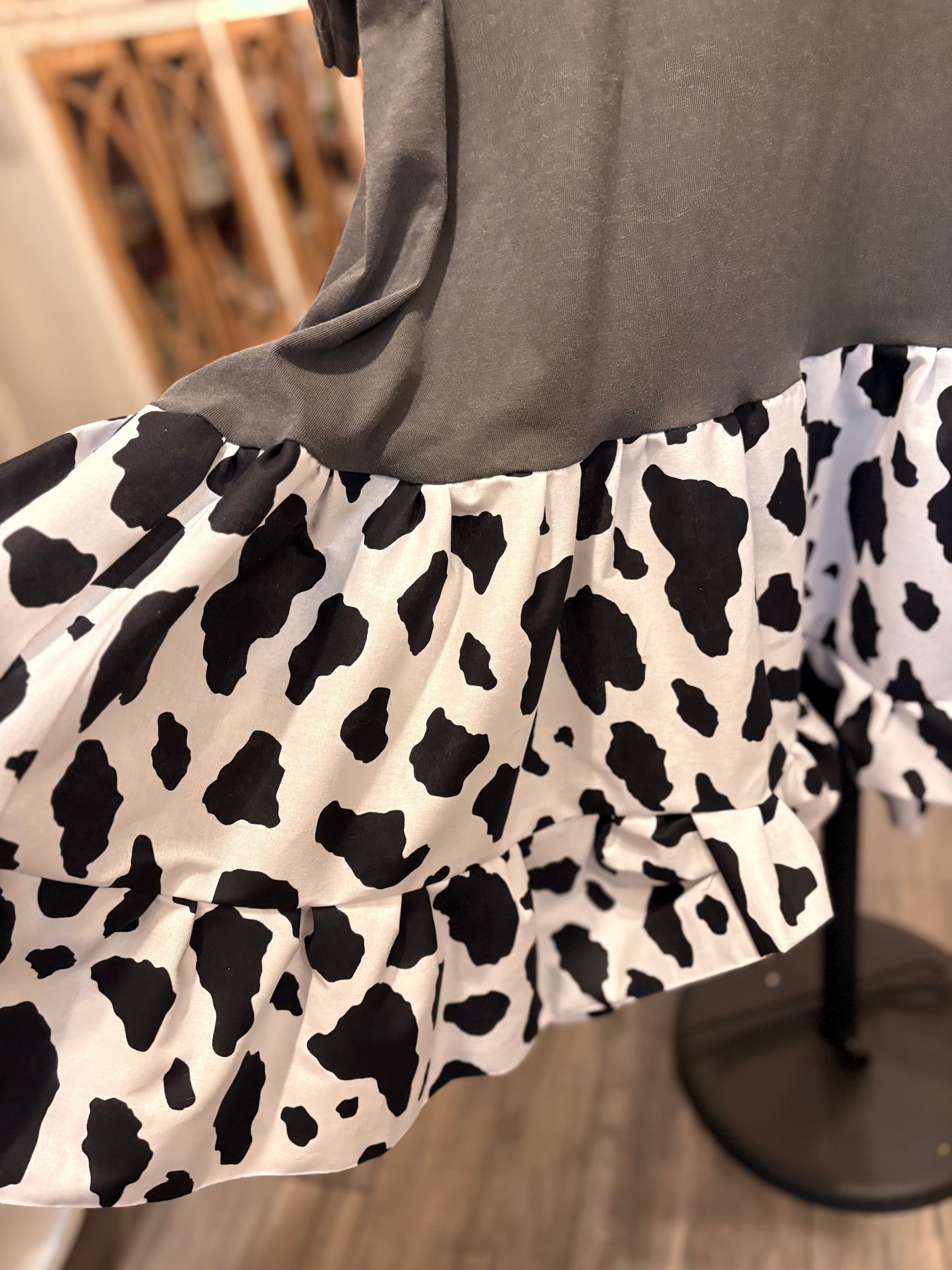 Texan Upcycled Tee Dress Fits a Small to 3X