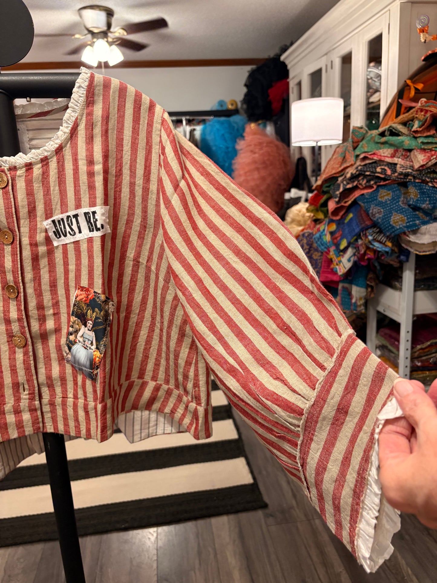 Carnival of Encouragement Top/ Jacket One Size Fits a Small to XXL